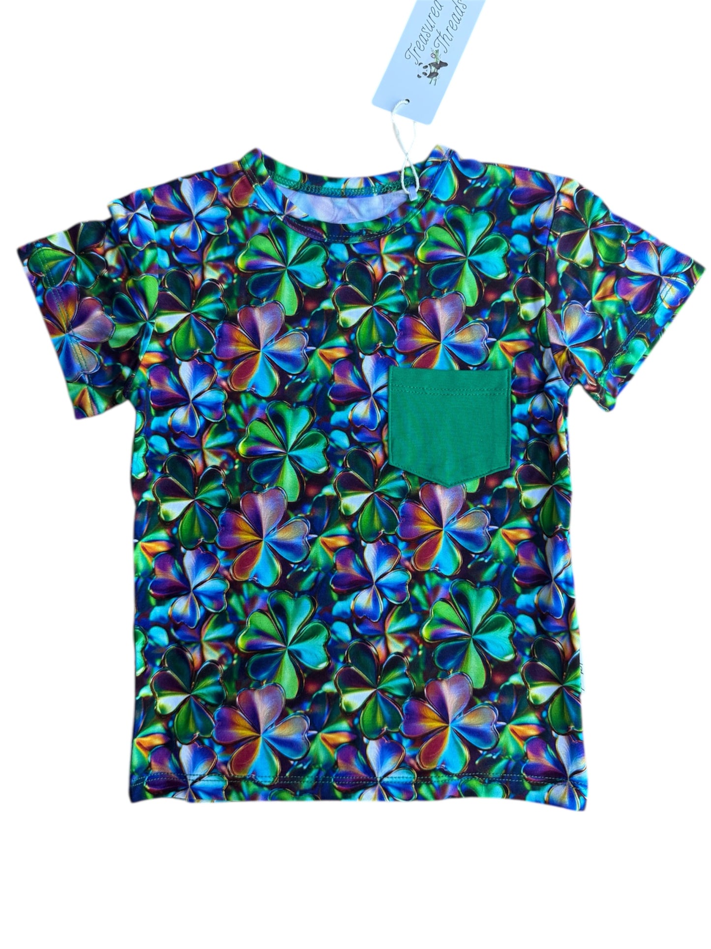 “Bursting With Luck” Pocket T-Shirt
