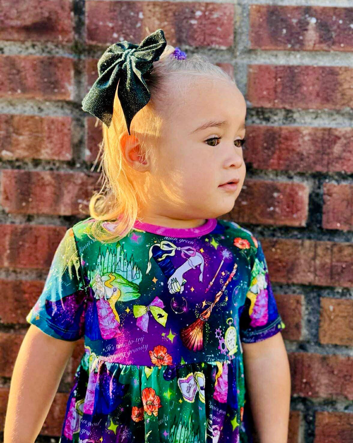 “Wicked Witch” Peplum Set