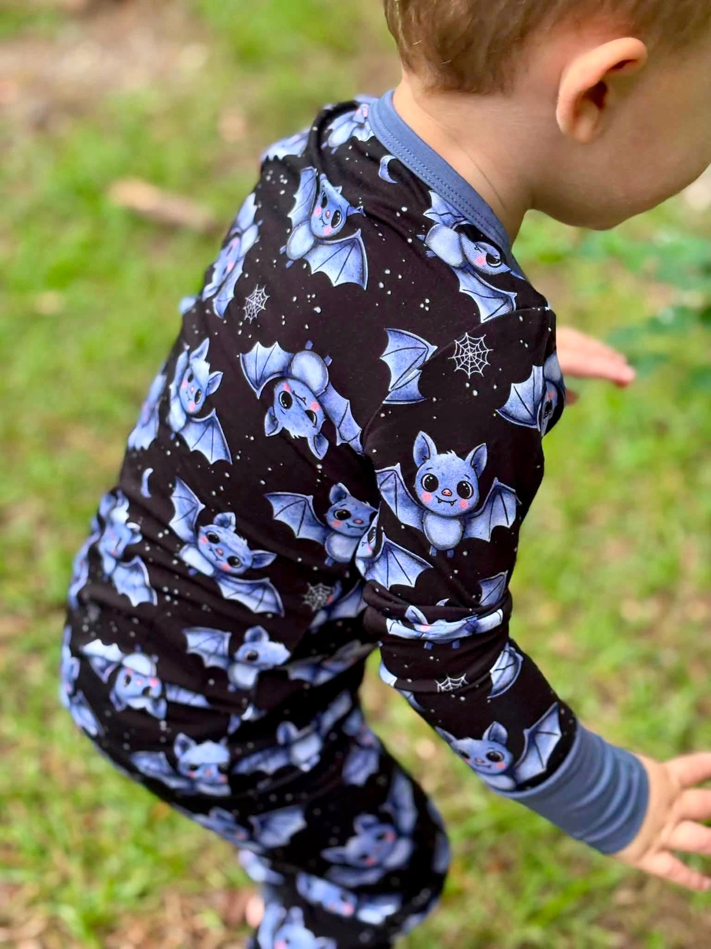 Moonlit Flutters Two-Piece Pajamas