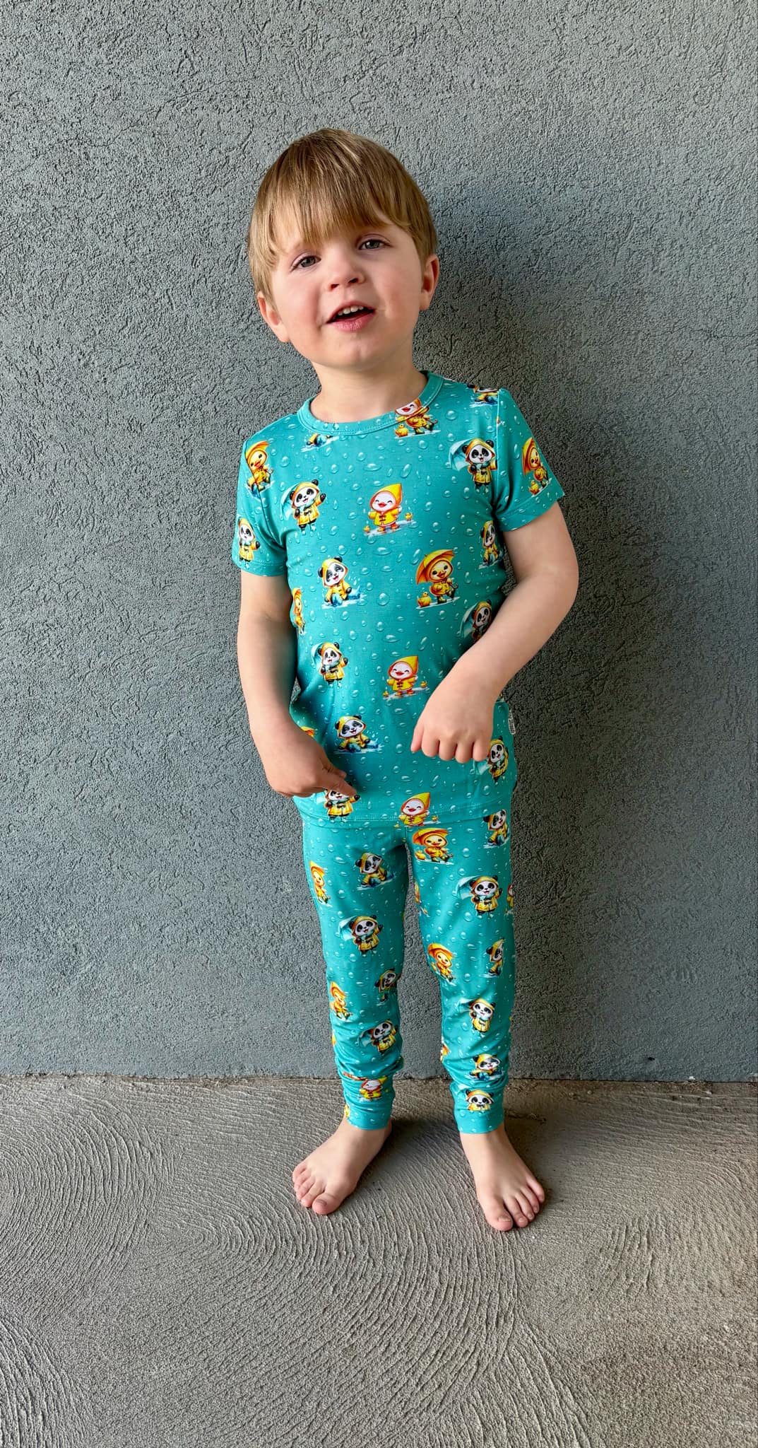 Spring Showers Two-Piece Pajamas