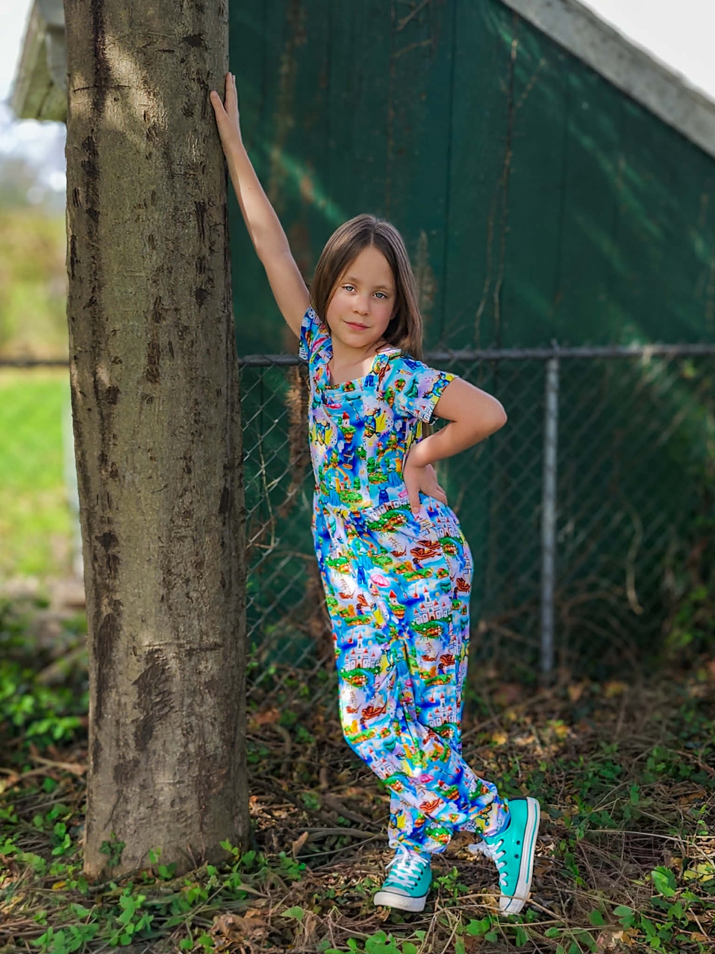“Galaxy Land” Romper