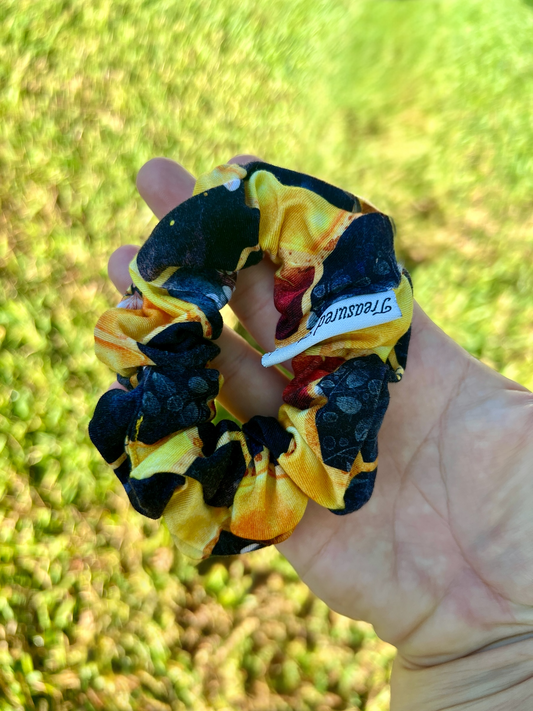 "Bee Happy" Scrunchie