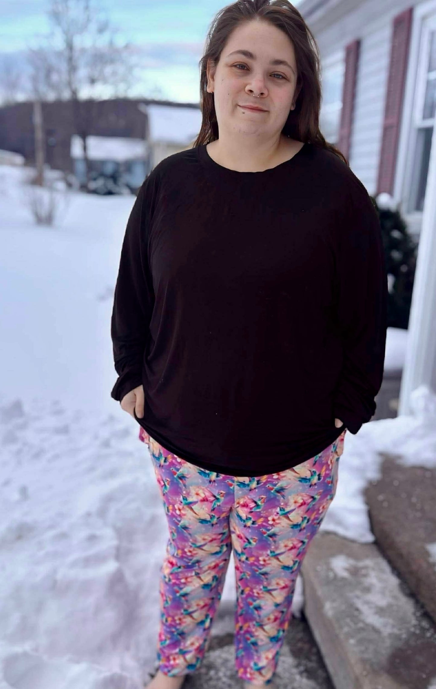 “Hummingbird Haven” Woman’s Joggers