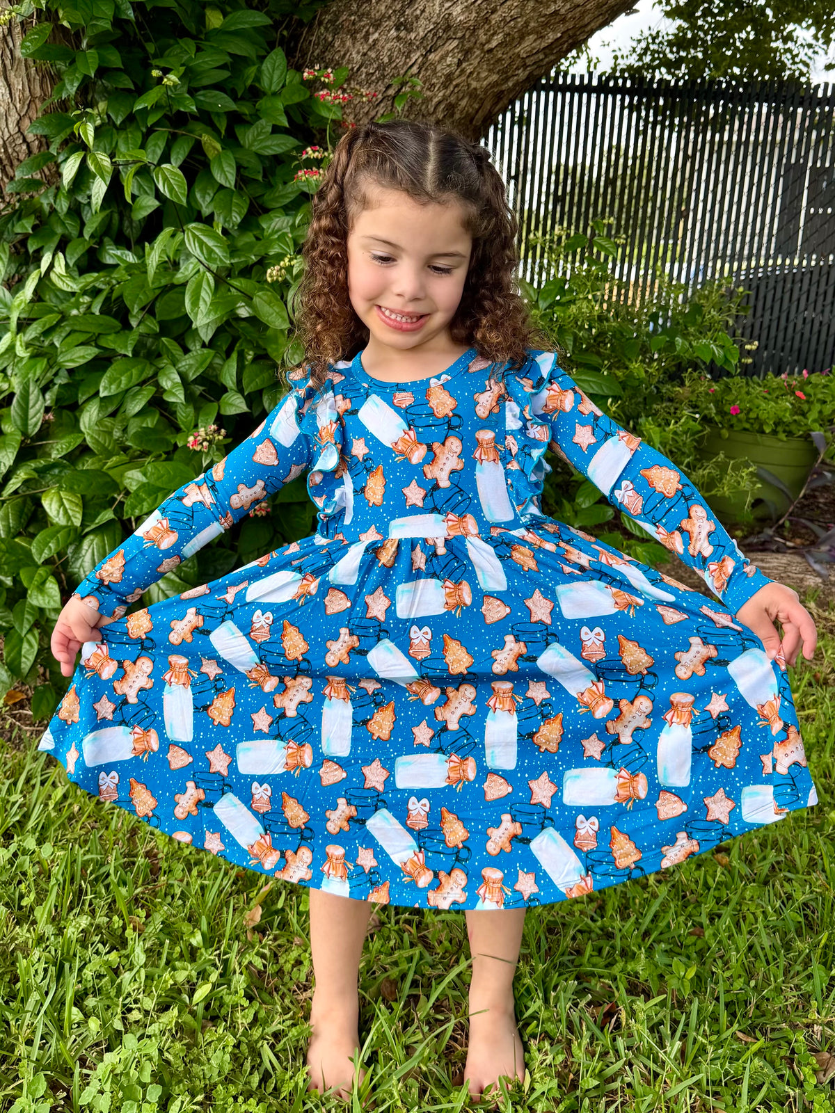 Milk and Cookies Flutter Twirl