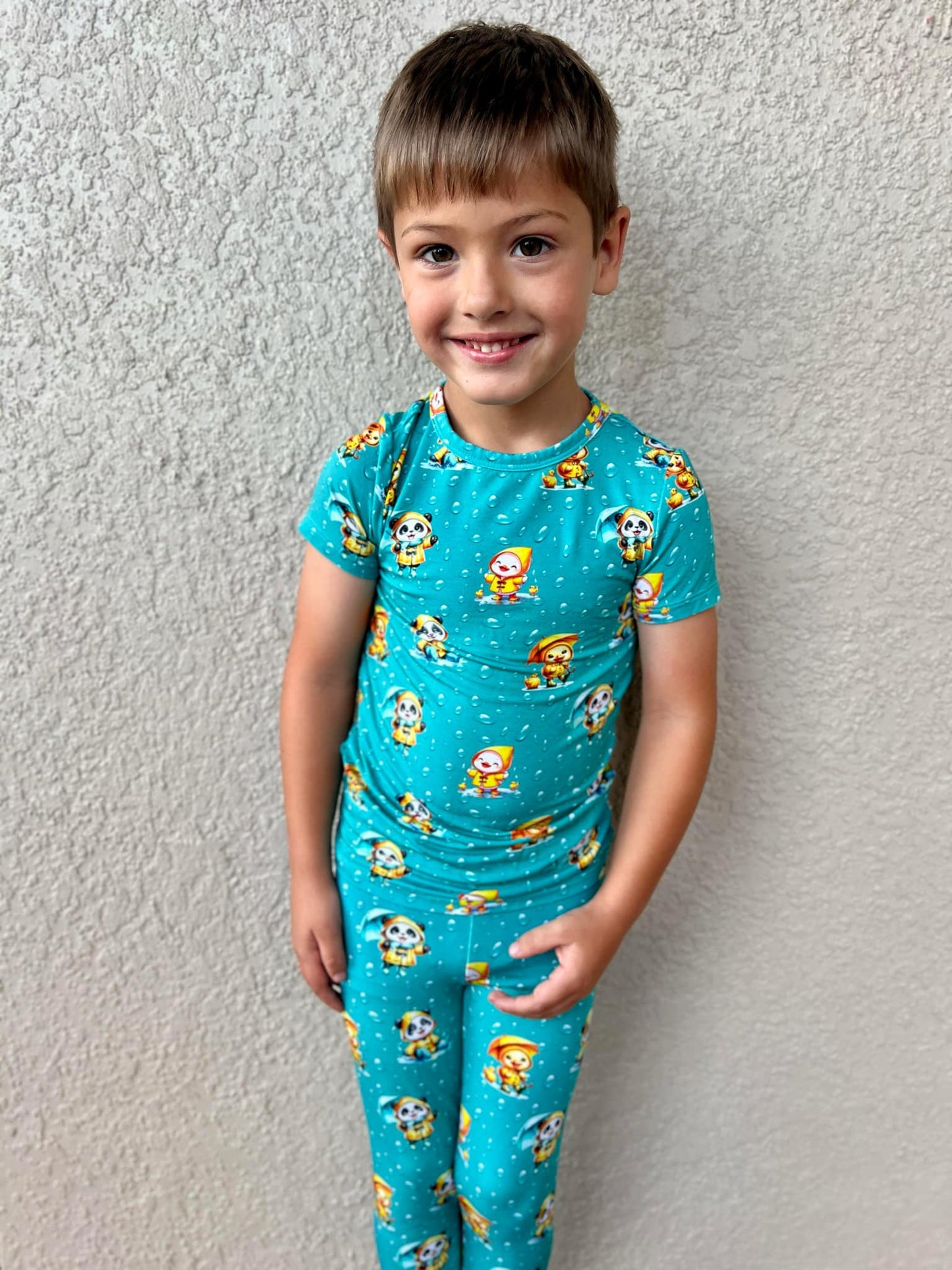 Spring Showers Two-Piece Pajamas