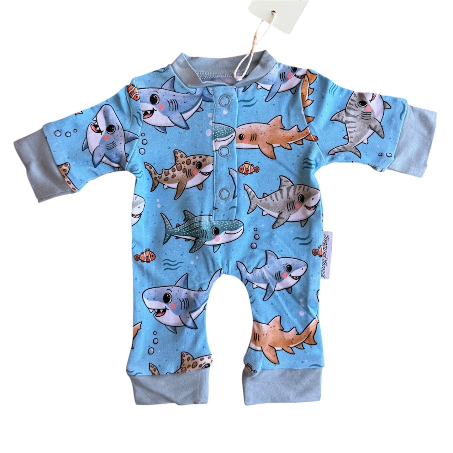 Chomp Crew Doll Romper