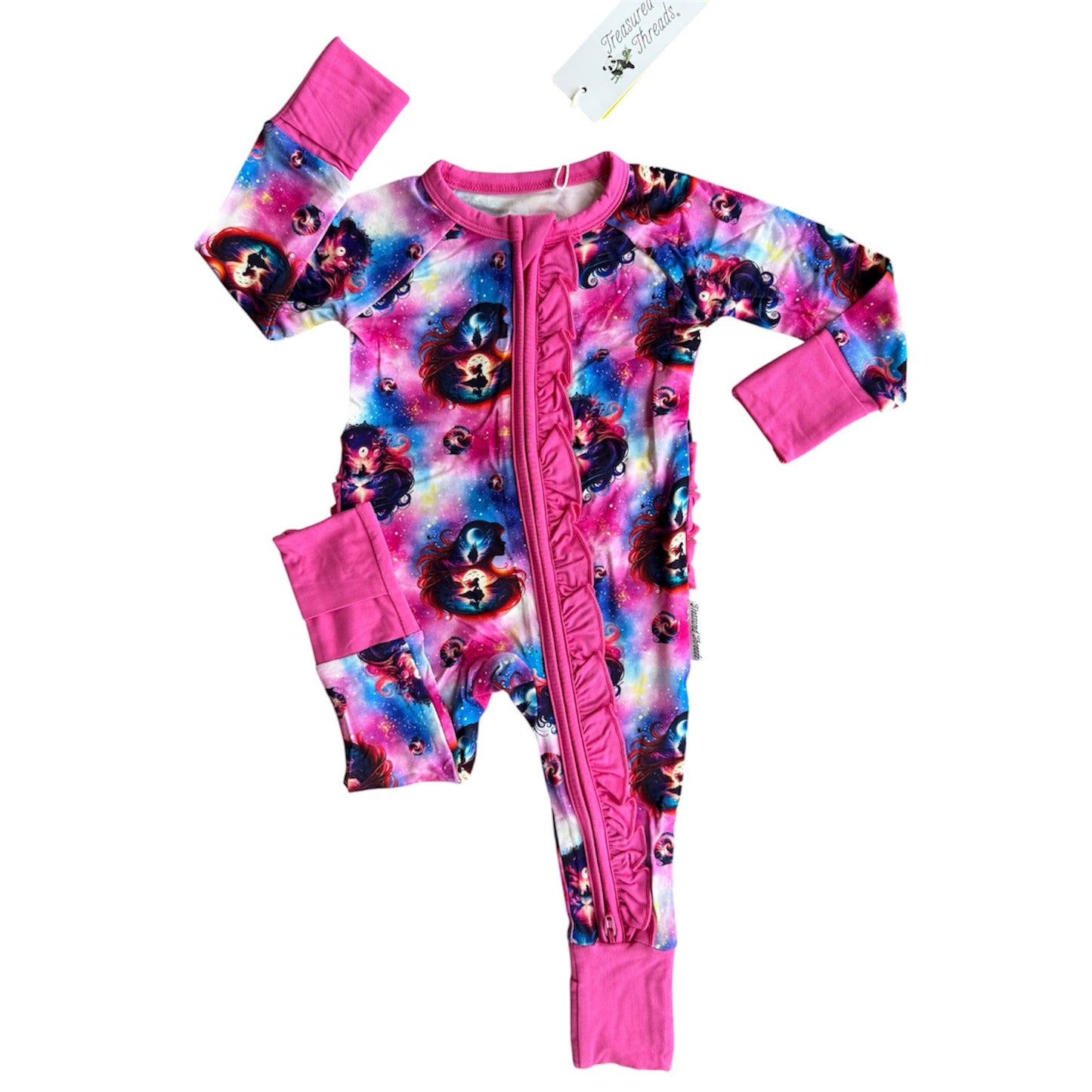 Mermaid Wishes Ruffle Zippy