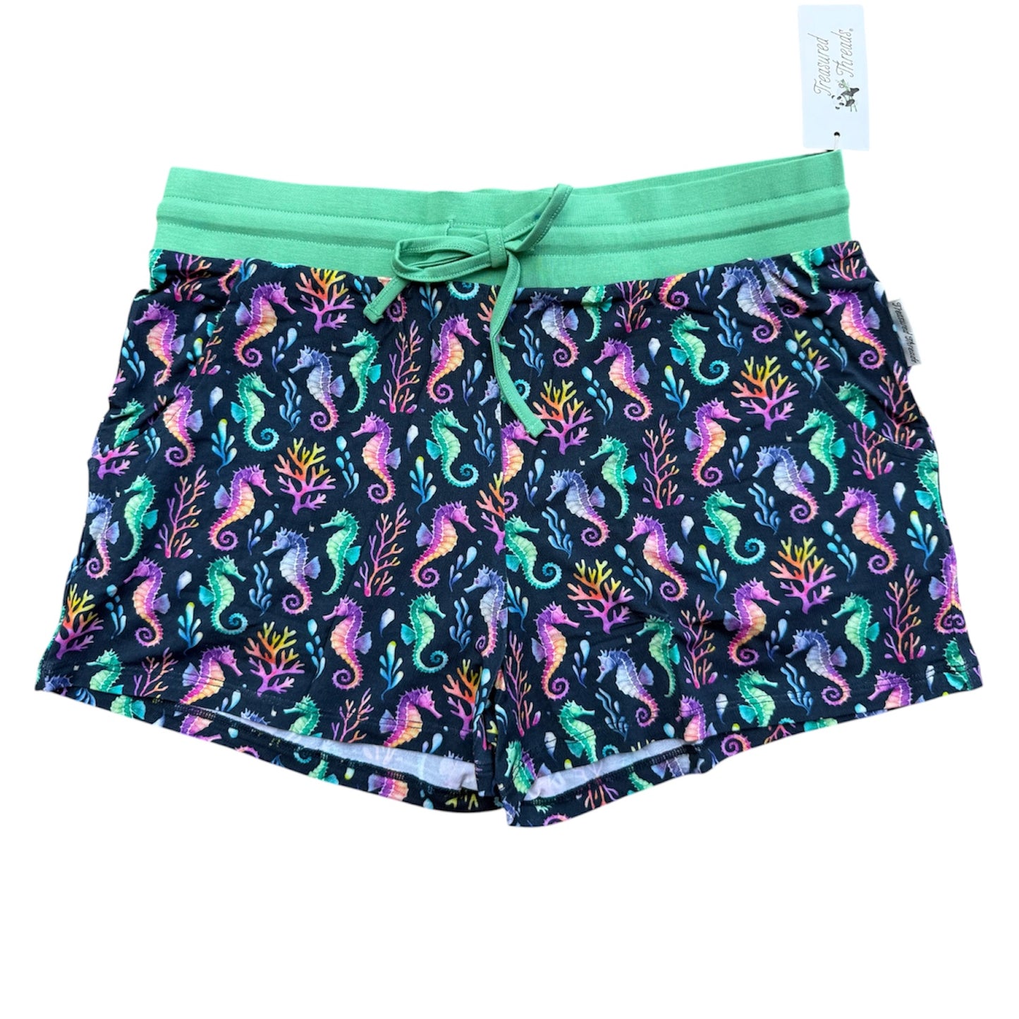 “Seahorse Lagoon” Woman’s Shorts