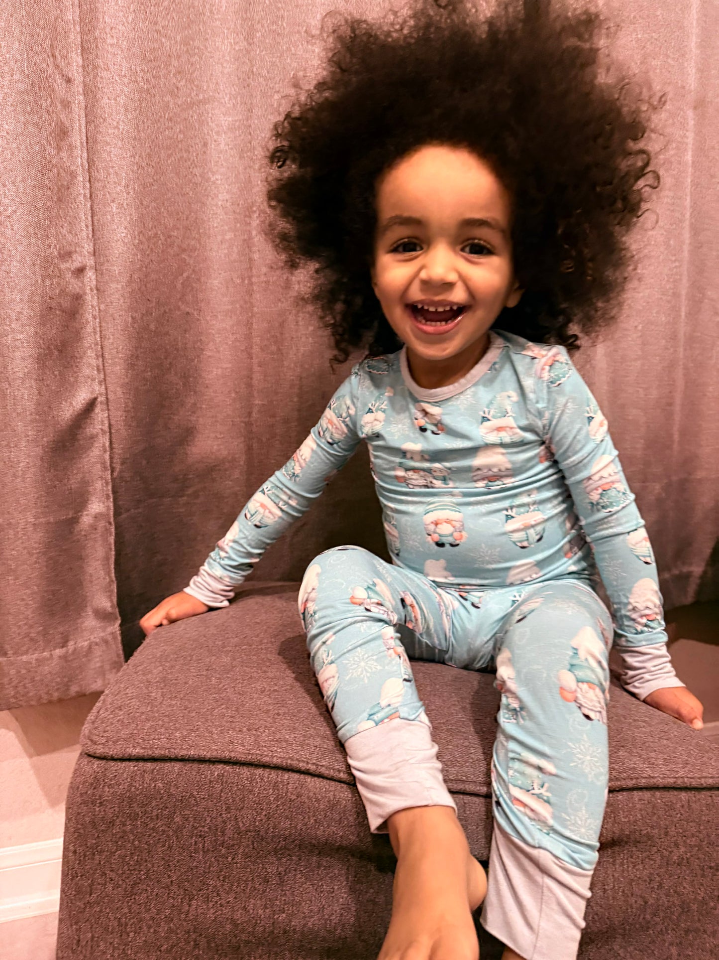 “Chillin’ with my Gnomies” Two-Piece Pajamas