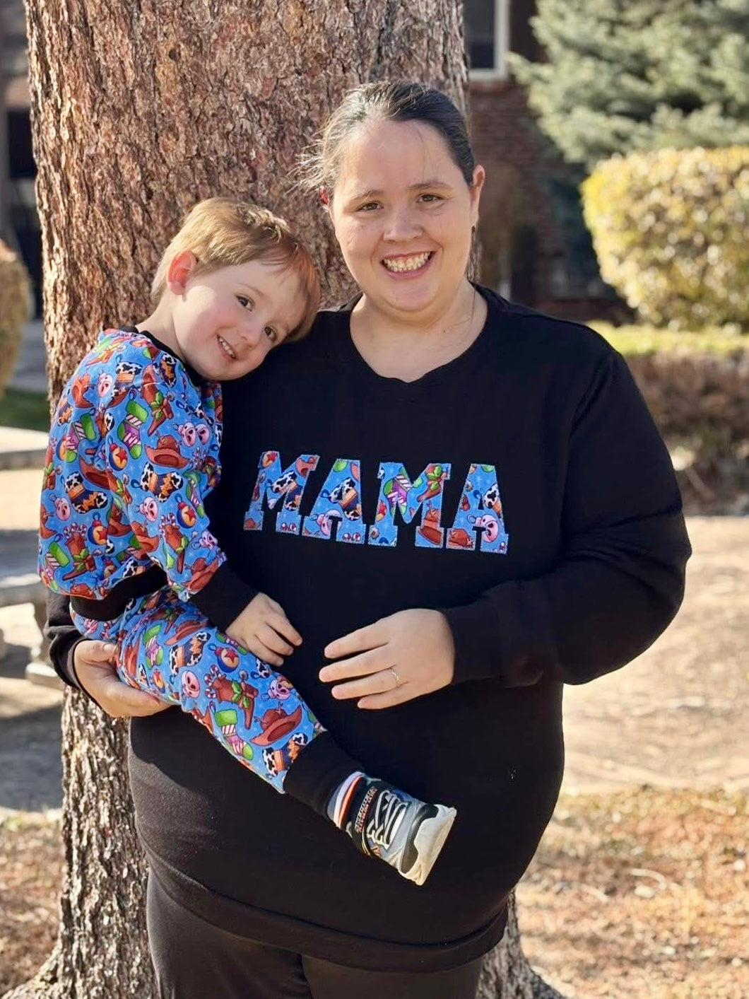 “To Infinity and Christmas” Mama Sweater