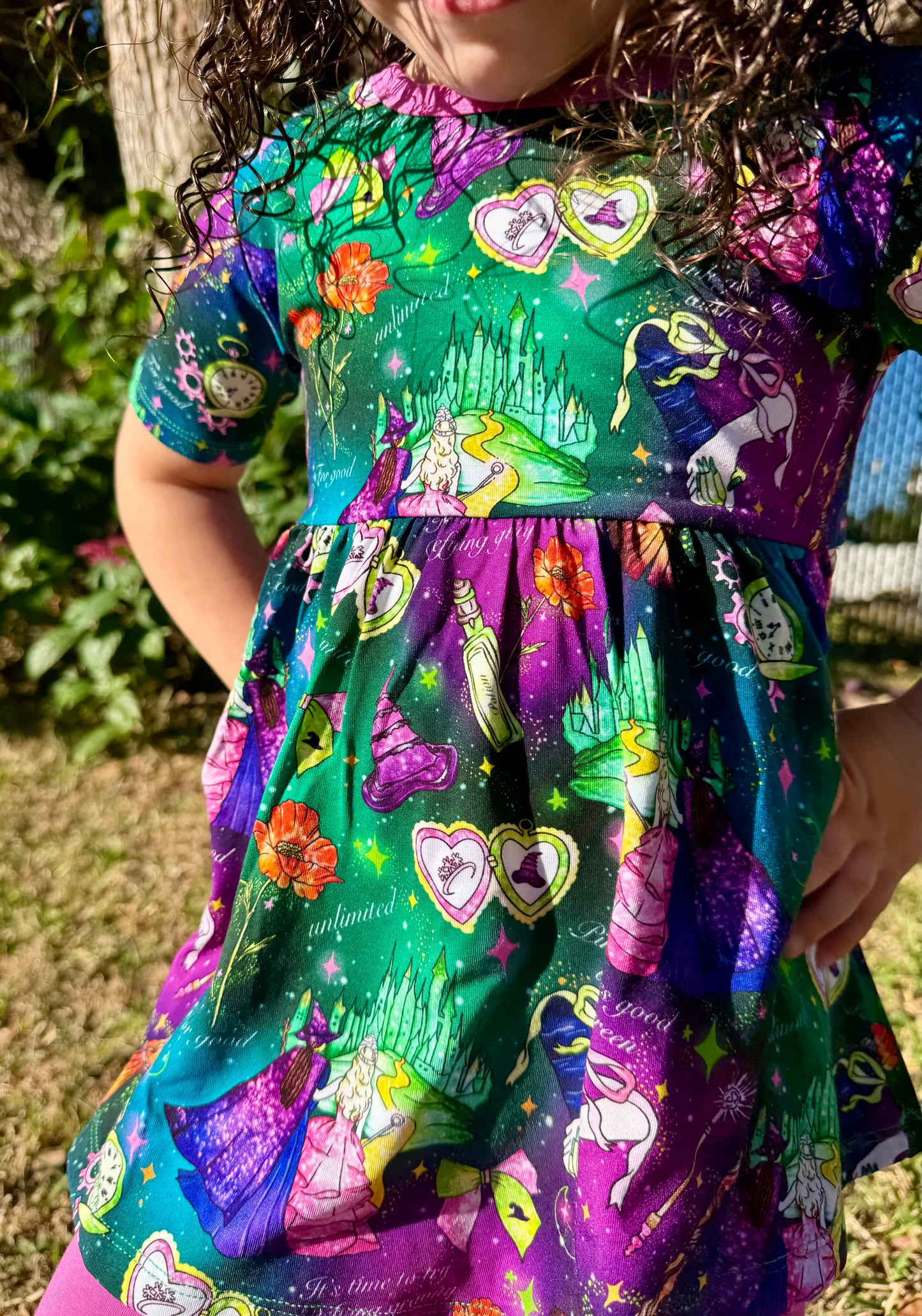 “Wicked Witch” Peplum Set