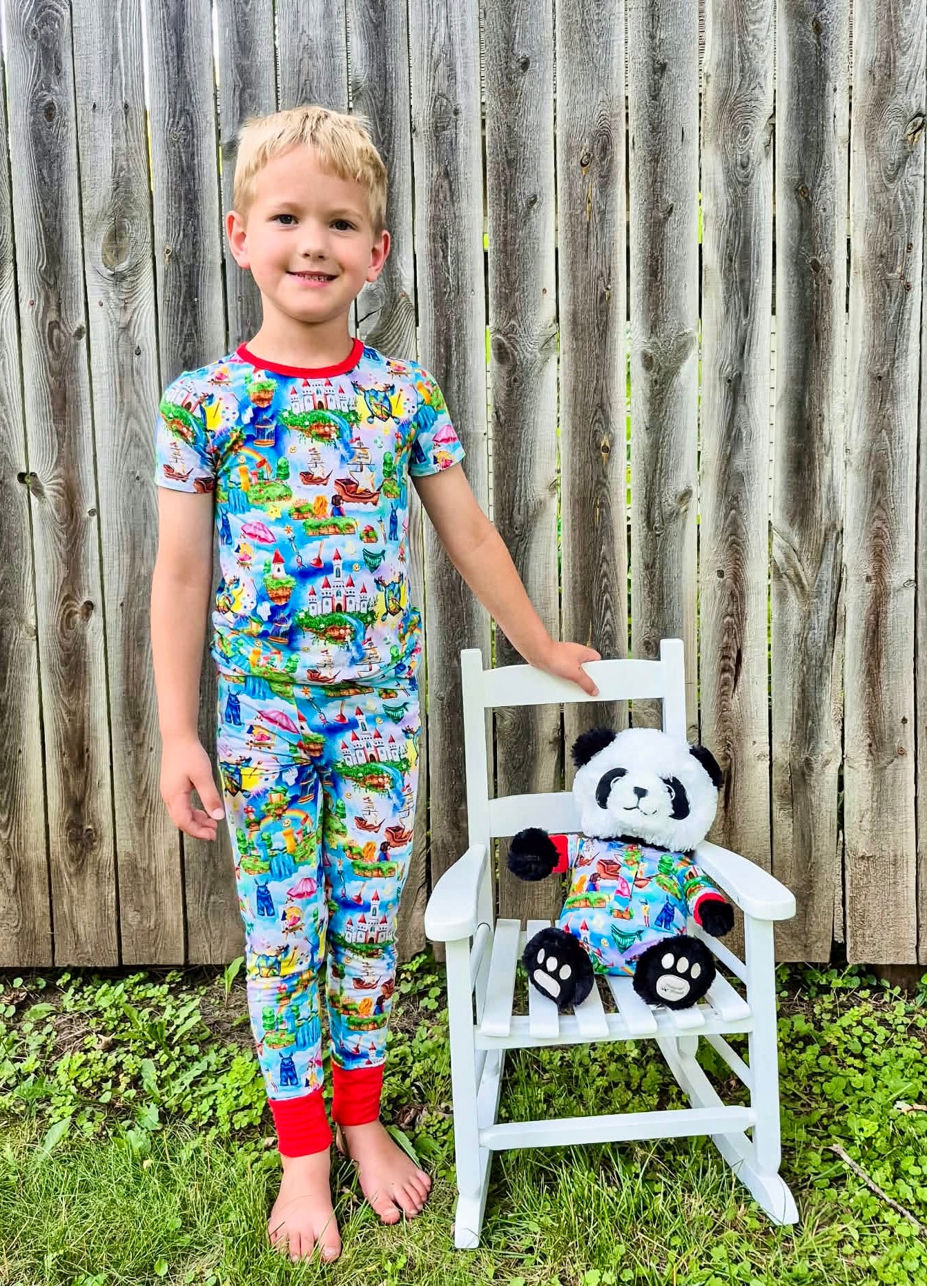 “Galaxy Land” Two-Piece Pajamas