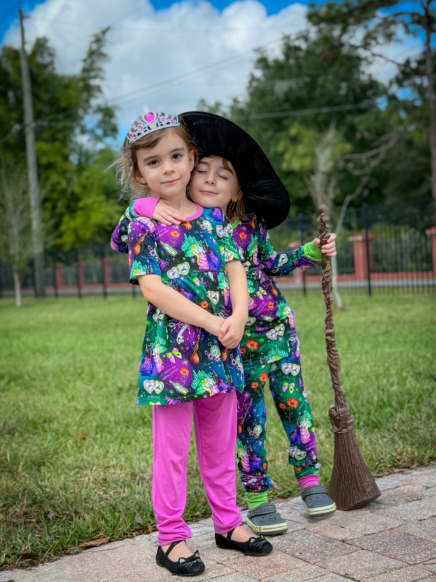 “Wicked Witch” Peplum Set