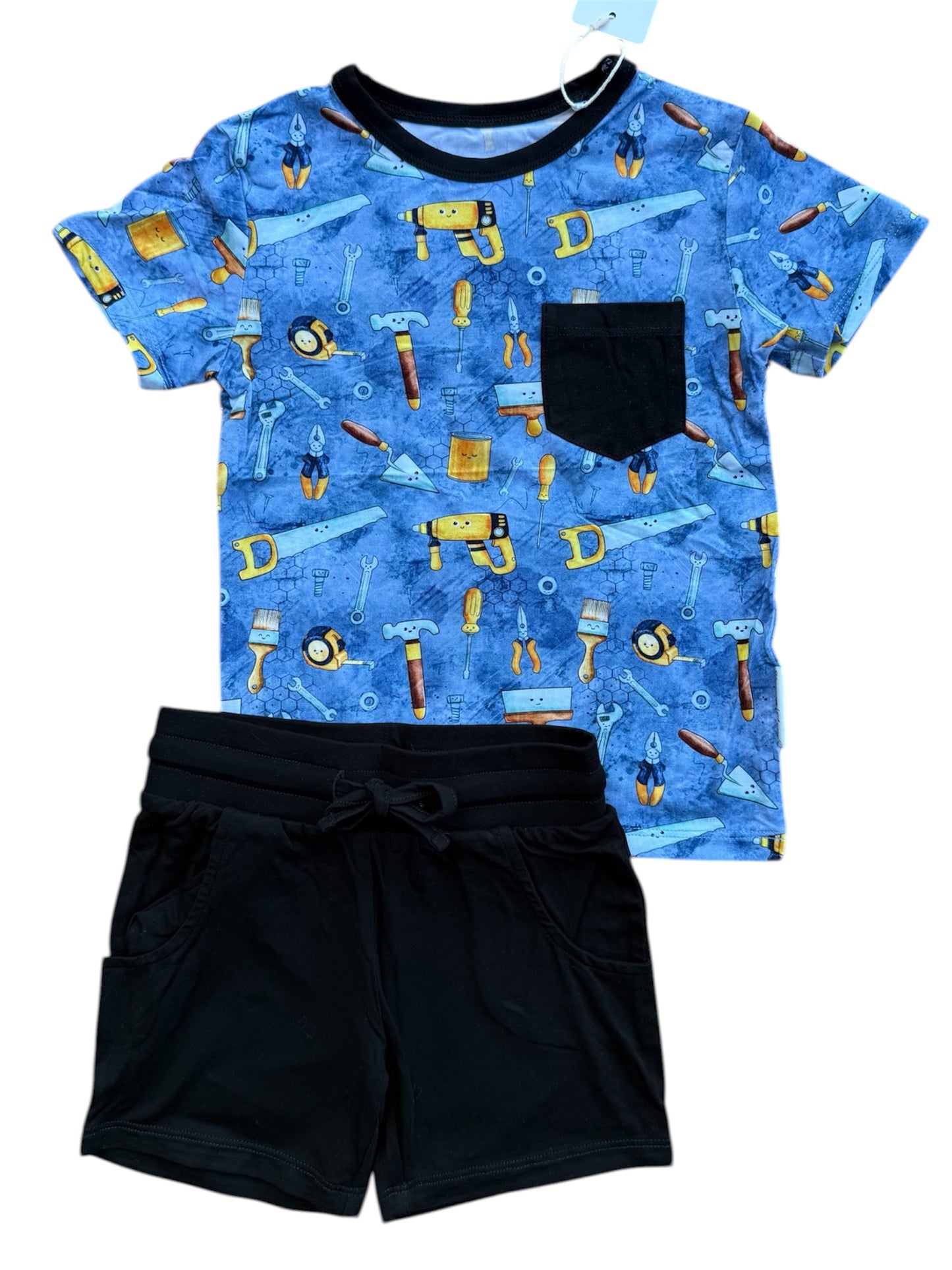 “Tools” Two-Piece Shorts Set