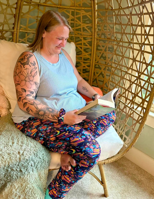 “Treasured Pages” Woman’s Joggers