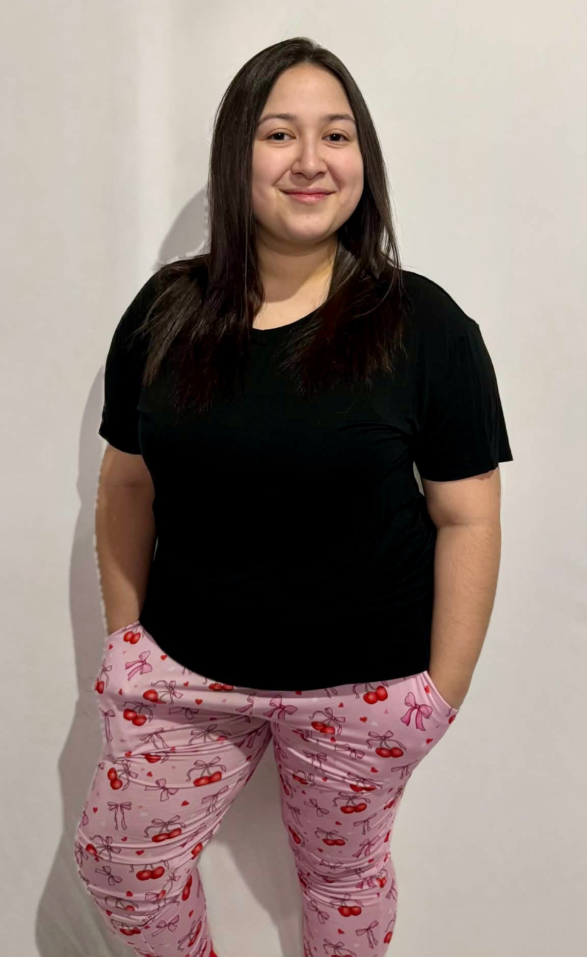 “Cherry Bow Bliss” Woman’s Joggers