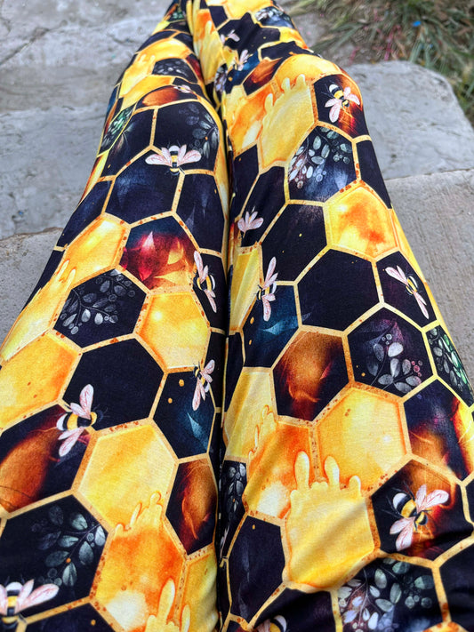 "Bee Happy" Woman’s Joggers