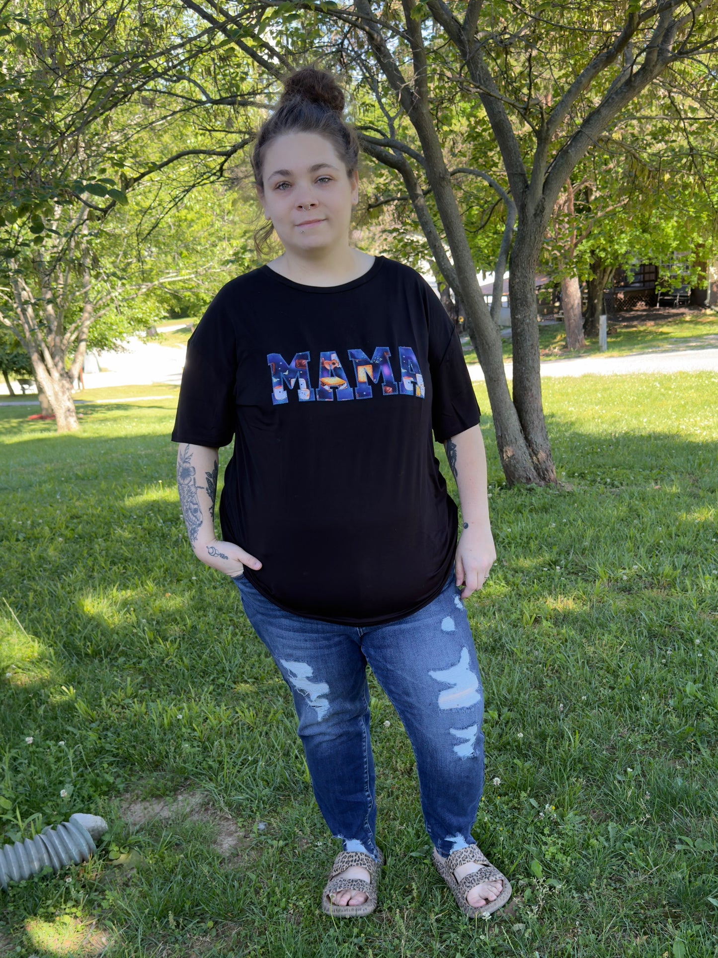 “S’more Summer Nights” Mama T-Shirt