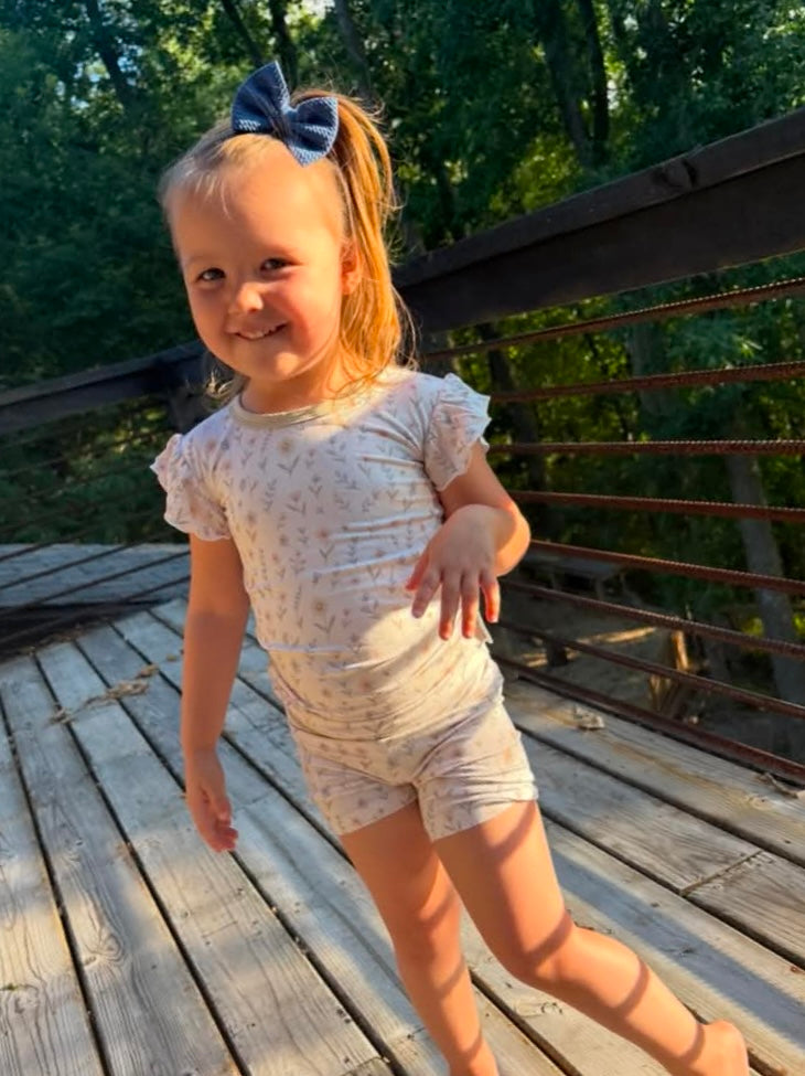 Wildflower Wishes Two-Piece Short Pajamas