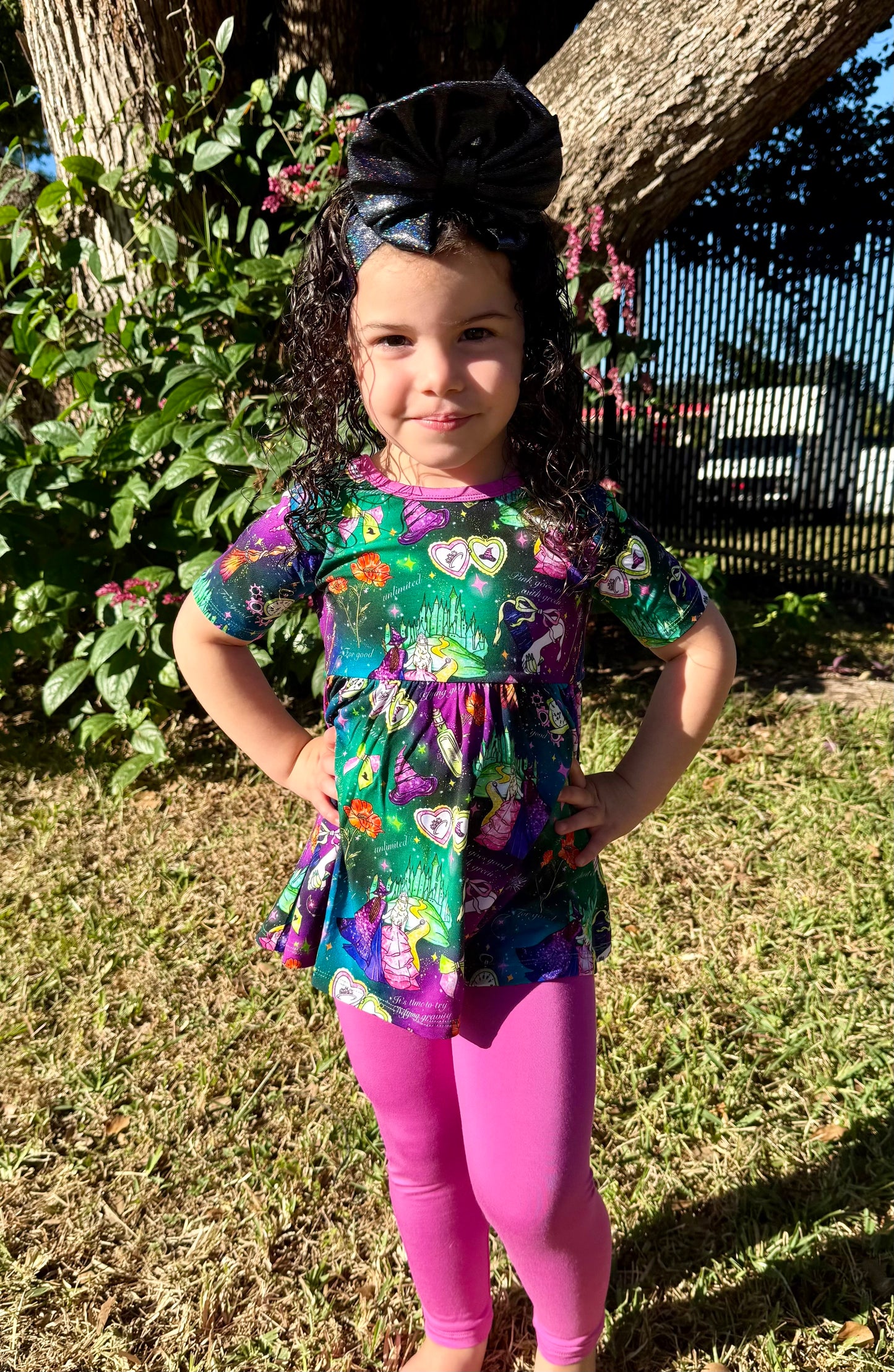 “Wicked Witch” Peplum Set