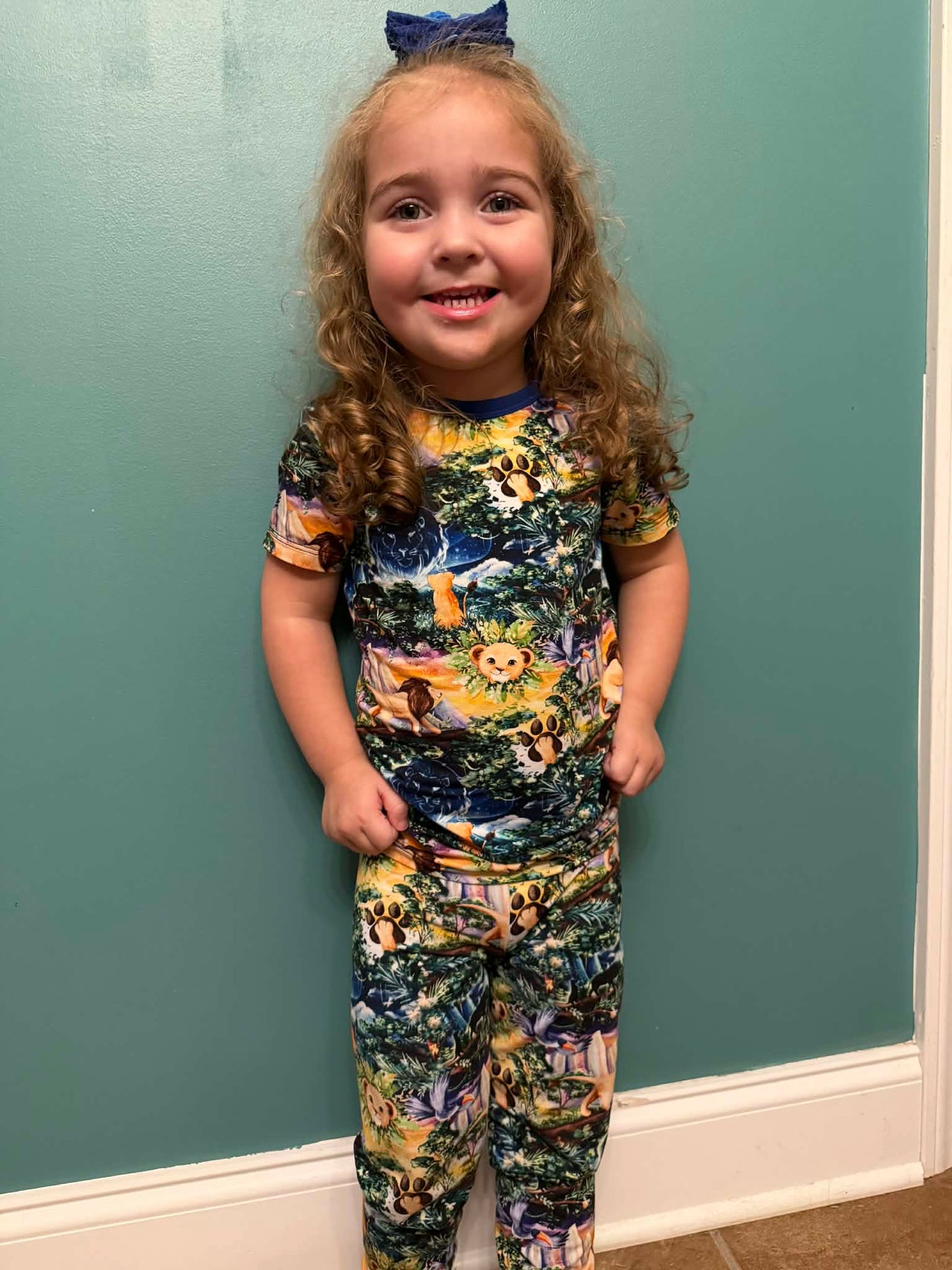 “King of the Pride” Two-Piece Pajamas