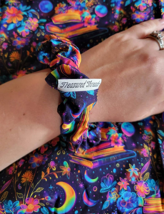 “Treasured Pages” Scrunchie