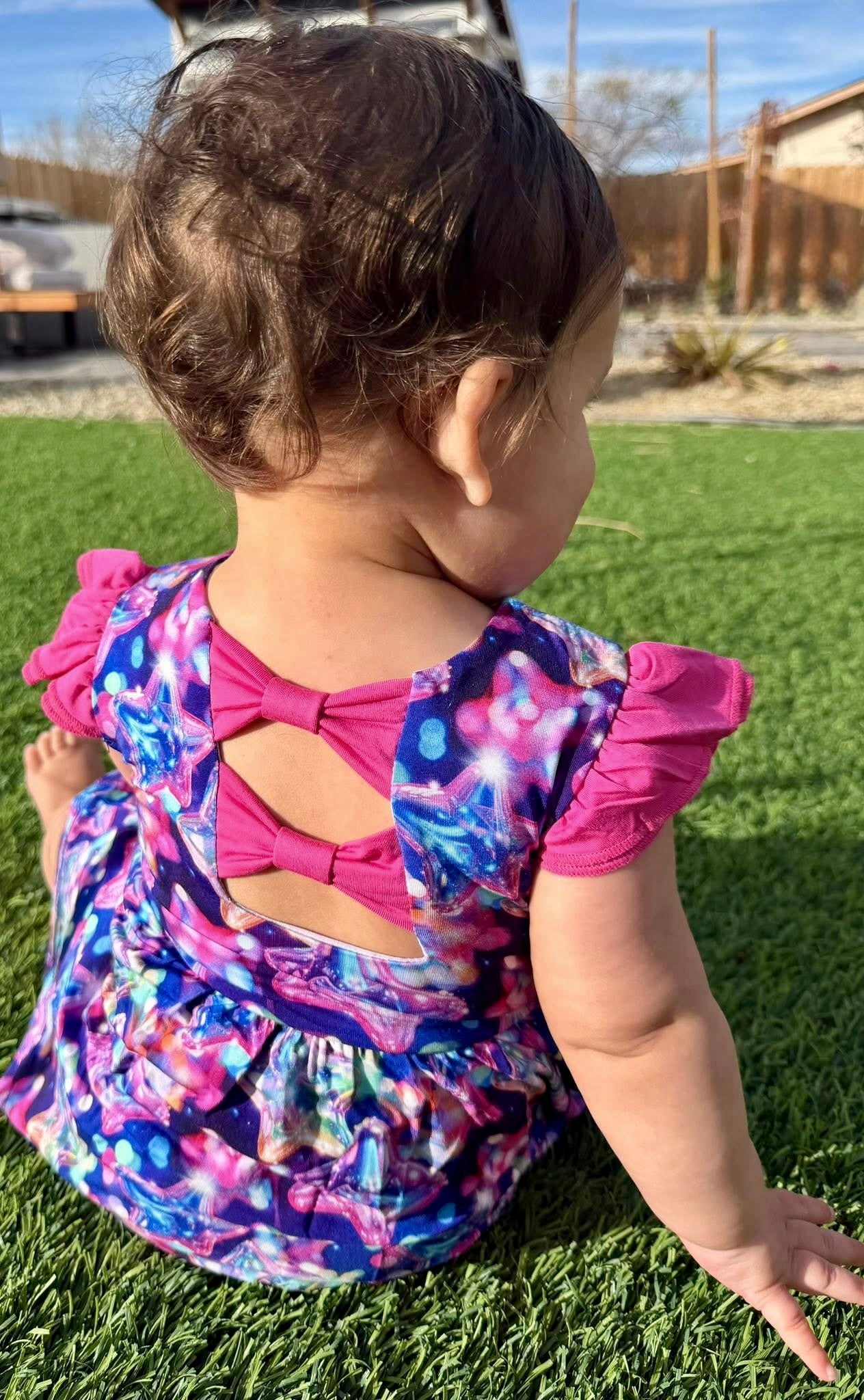“Cosmic Burst” Bodysuit Twirl