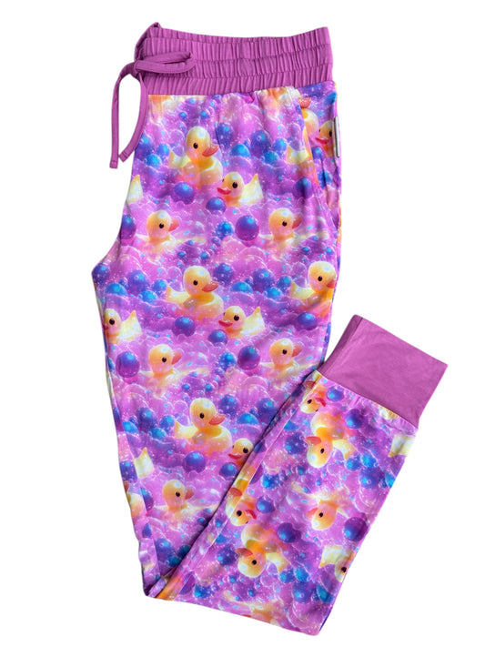 “Bubble Duckies” Woman’s Joggers