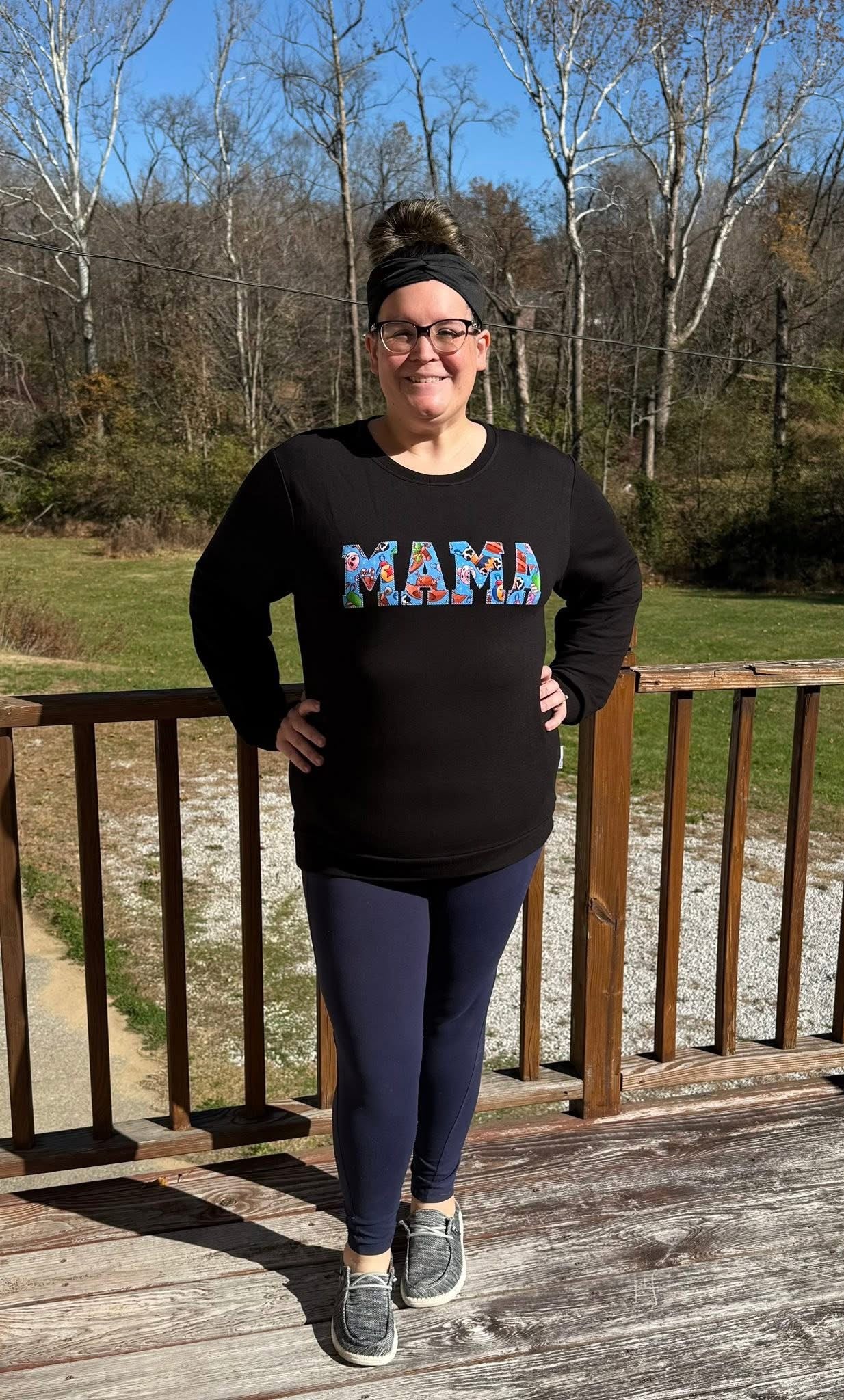 “To Infinity and Christmas” Mama Sweater