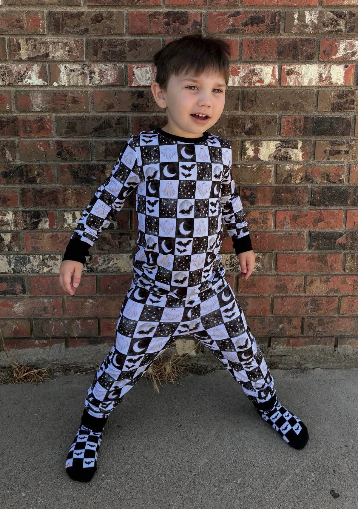 Spooky Starlight Two-Piece Pajamas