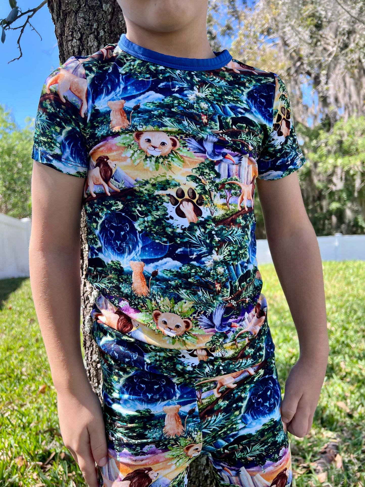 “King of the Pride” Two-Piece Pajamas