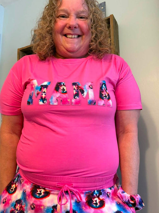 Mermaid Wishes Mama T-Shirt
