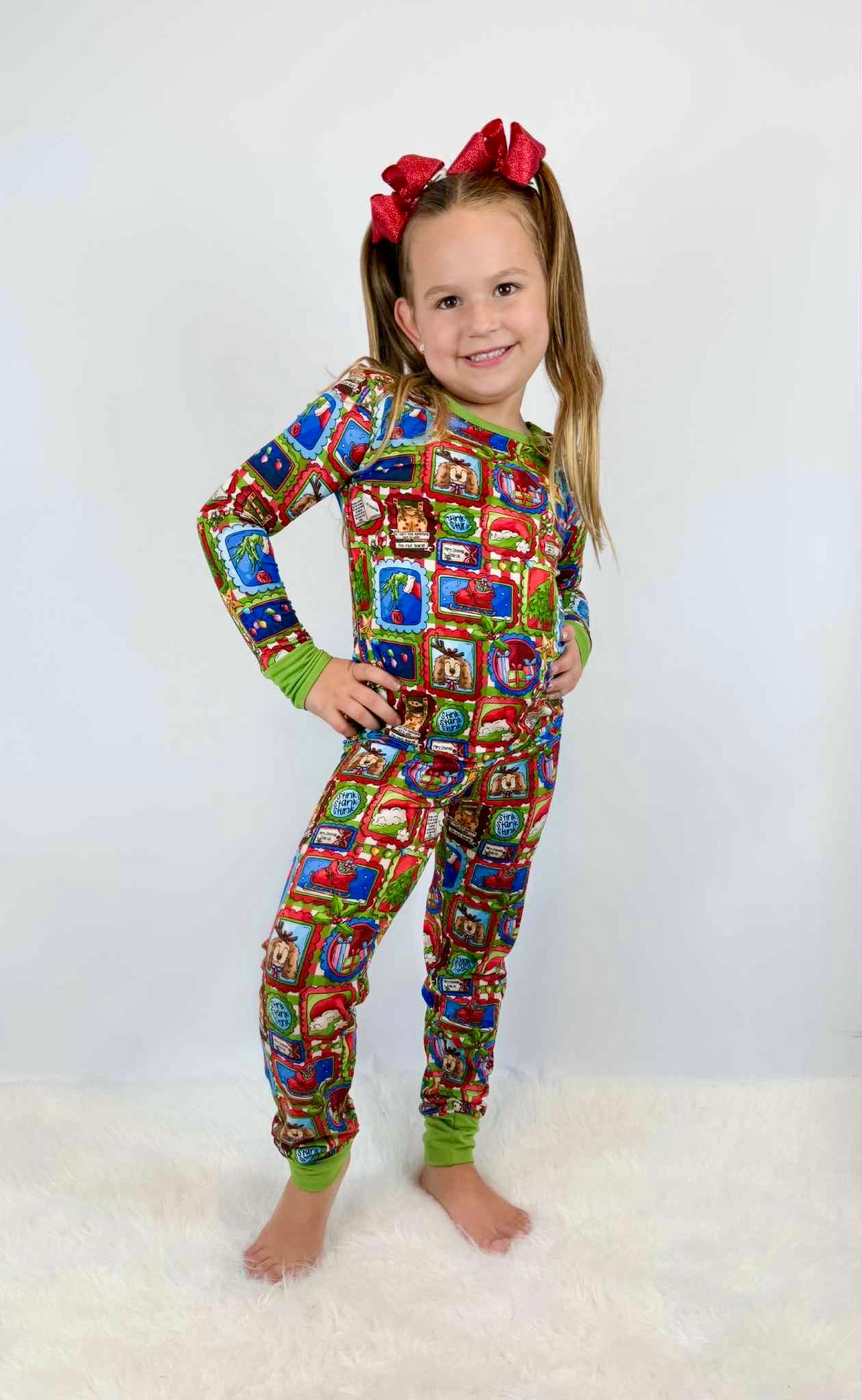 “Mean One” Two-Piece Pajamas