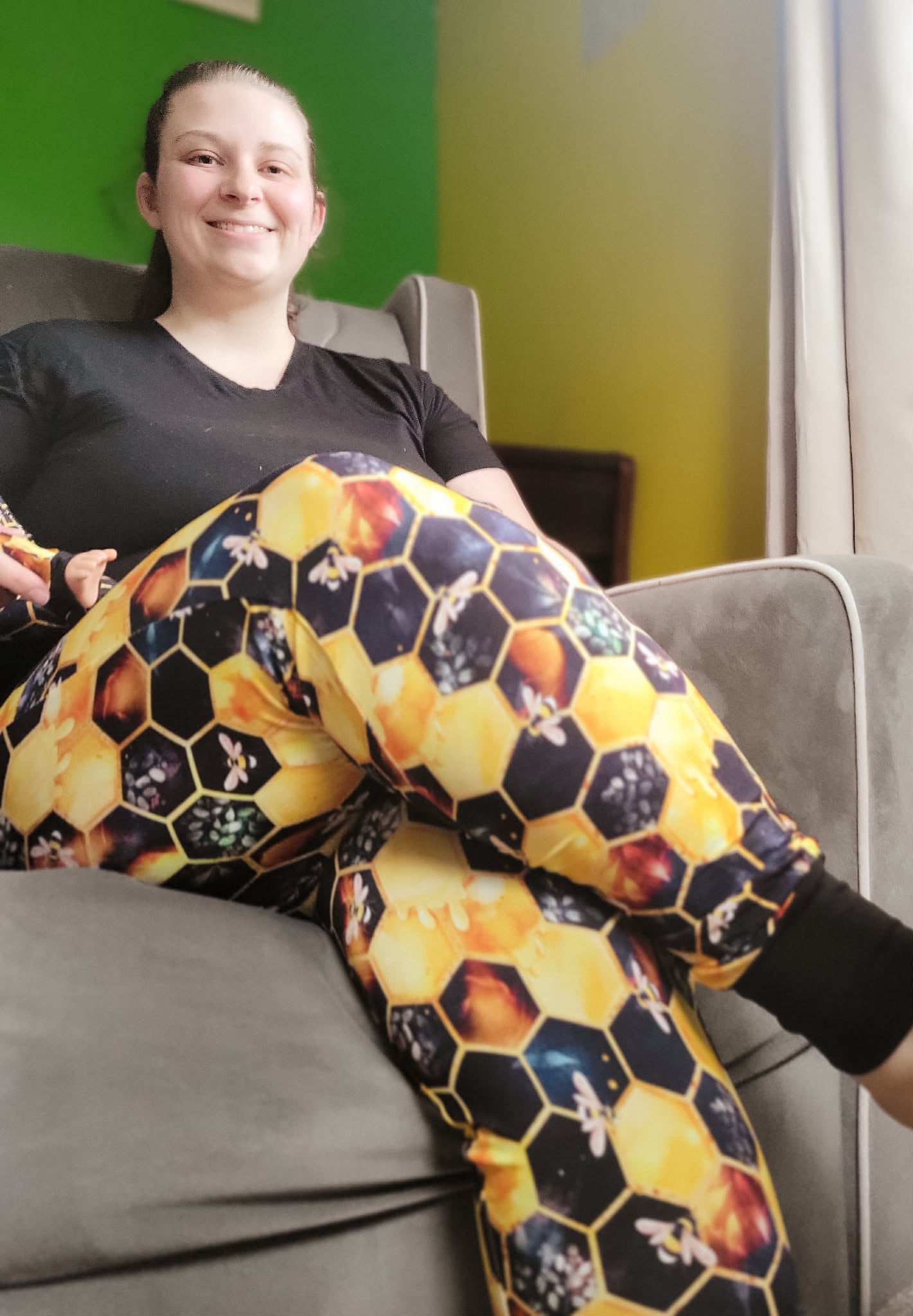 "Bee Happy" Woman’s Joggers