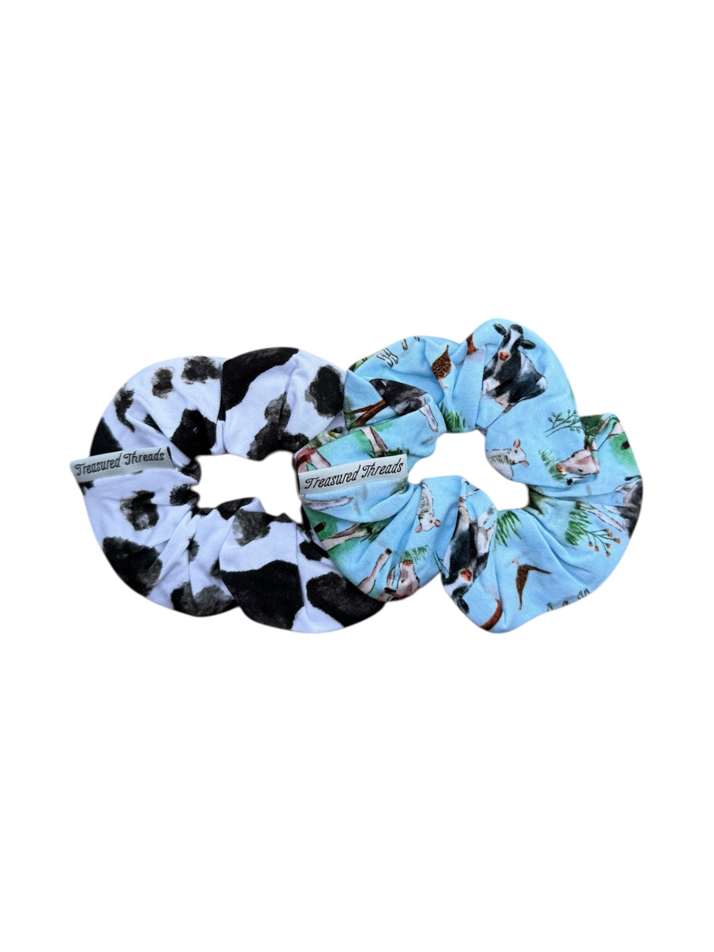 “Cows” Scrunchies