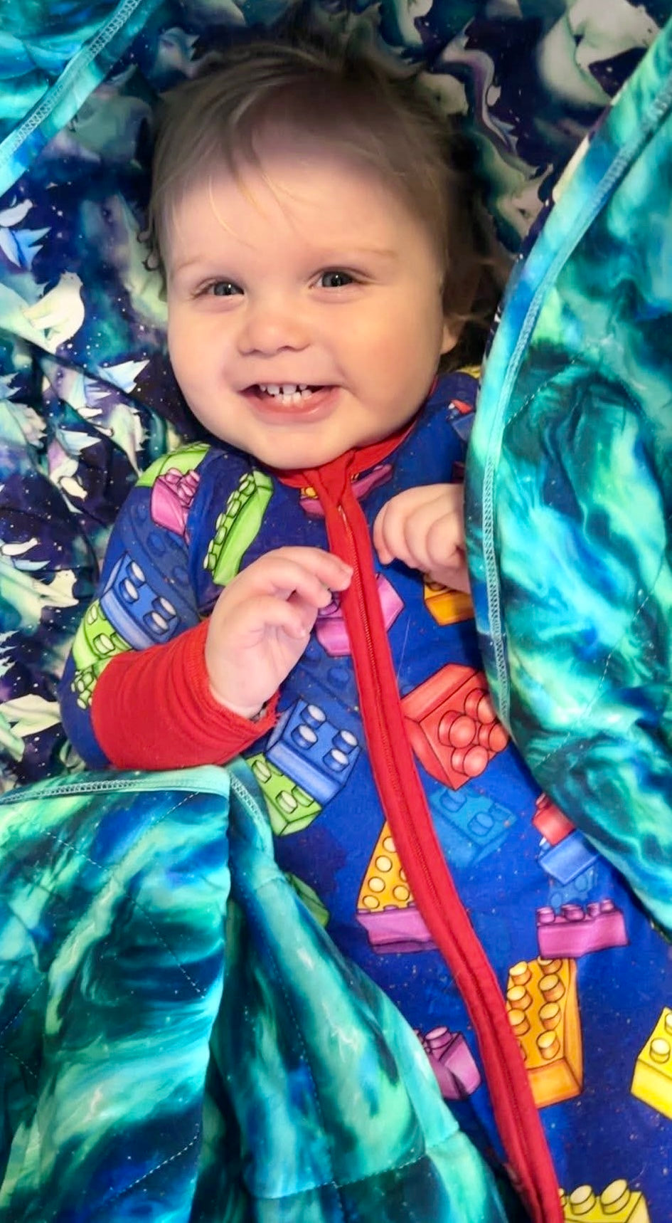 “Color Burst Blocks” Zippy