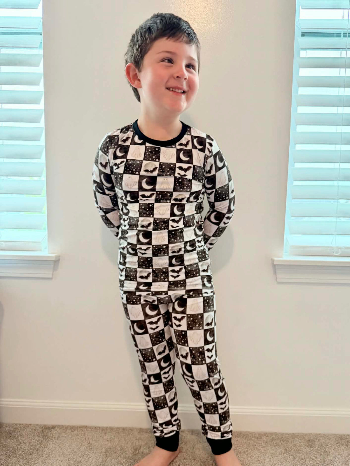Spooky Starlight Two-Piece Pajamas
