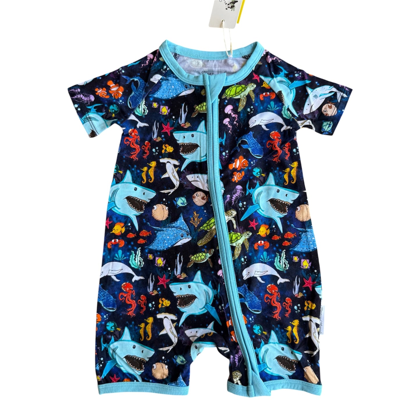 “Beyond The Reef” Zippered Shorty