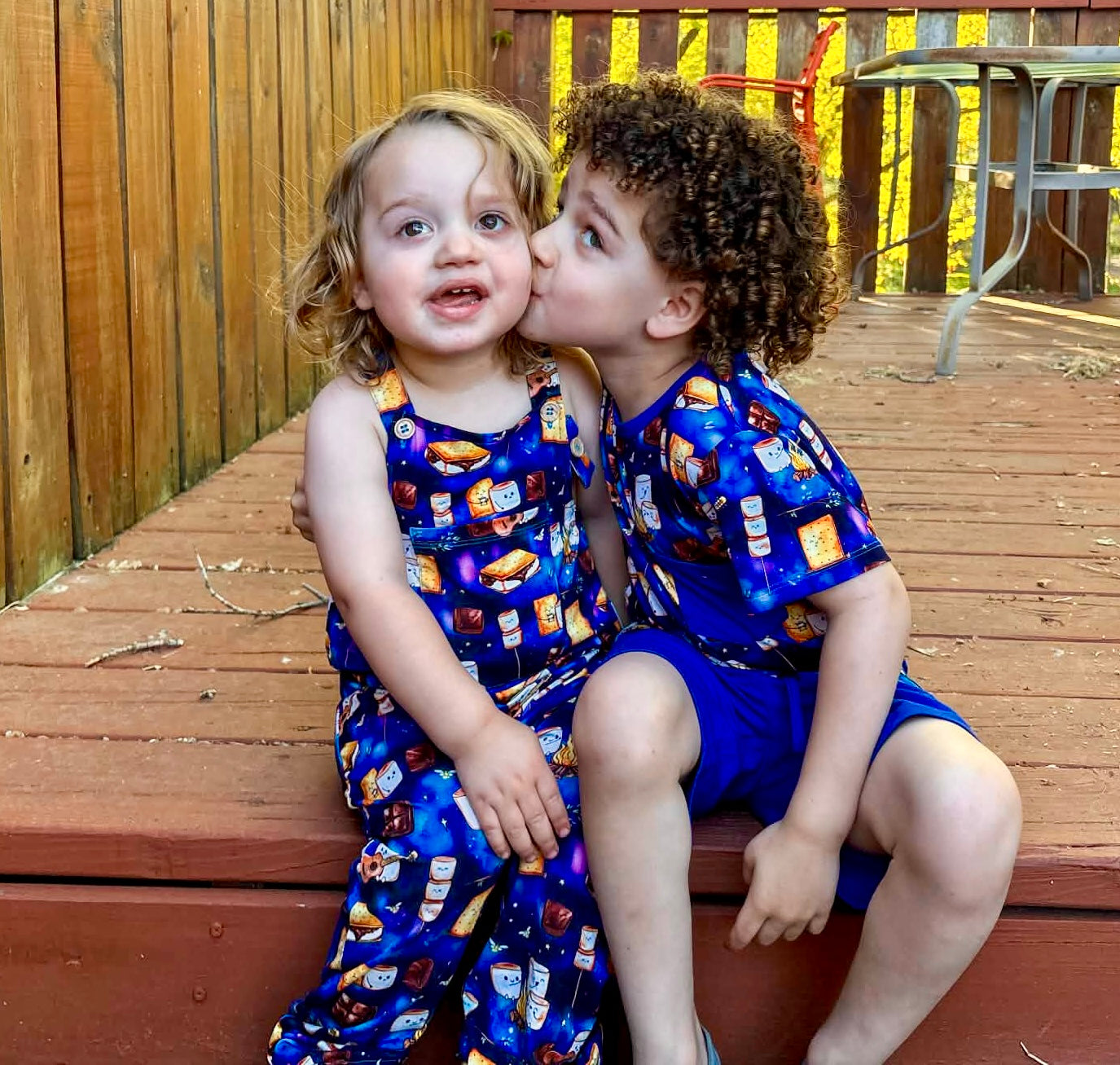 “S’more Summer Nights” (overalls only)