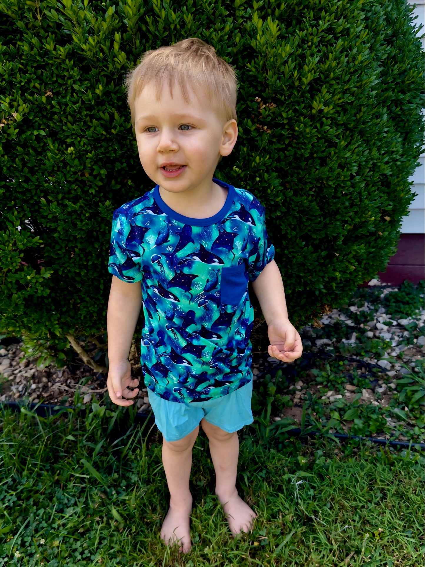 Starlit Seas Pocket T-Shirt