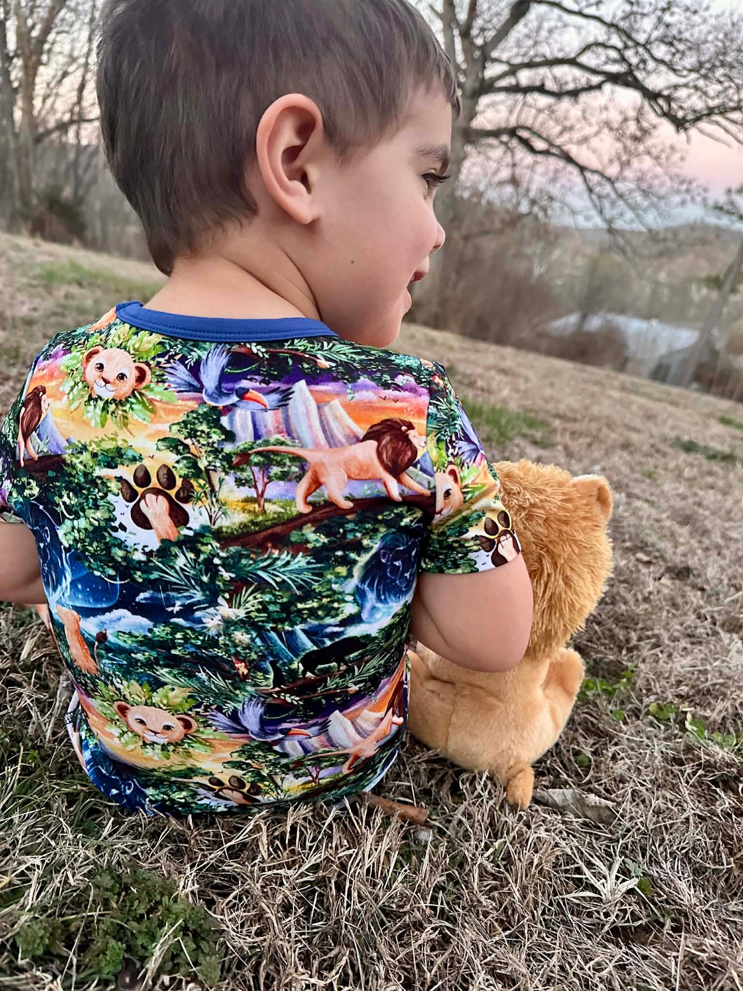 “King of the Pride” Two-Piece Pajamas