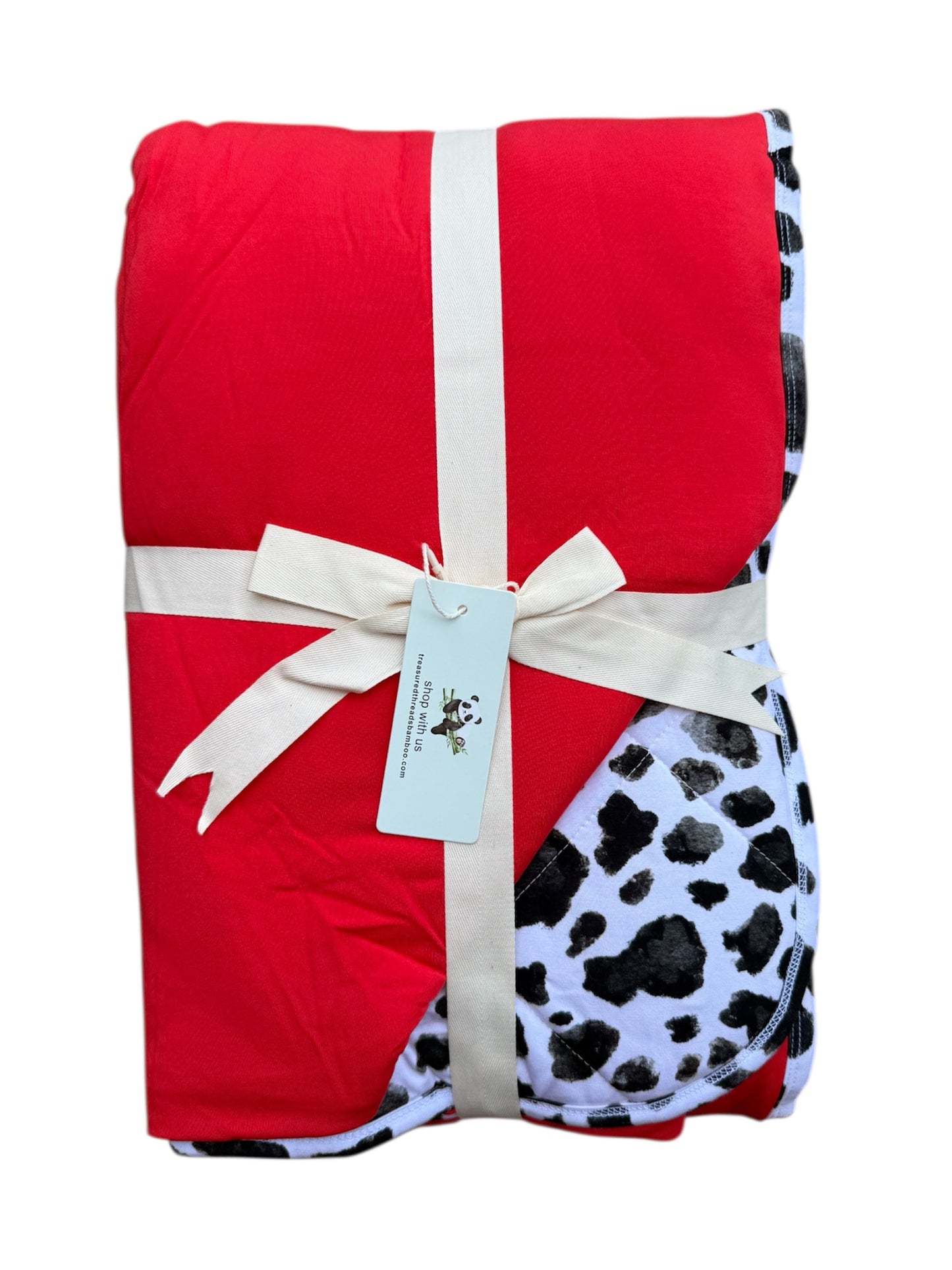 “Cows” Quilted Blanket