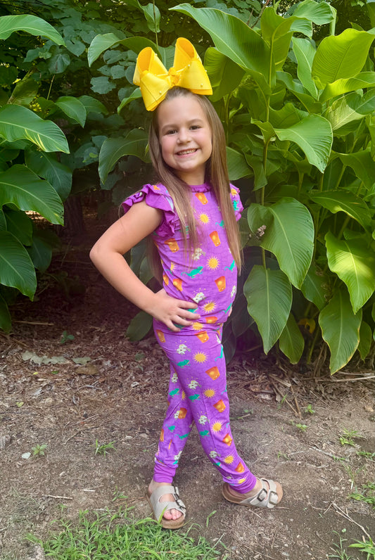Lantern Wishes Two-Piece Pajamas
