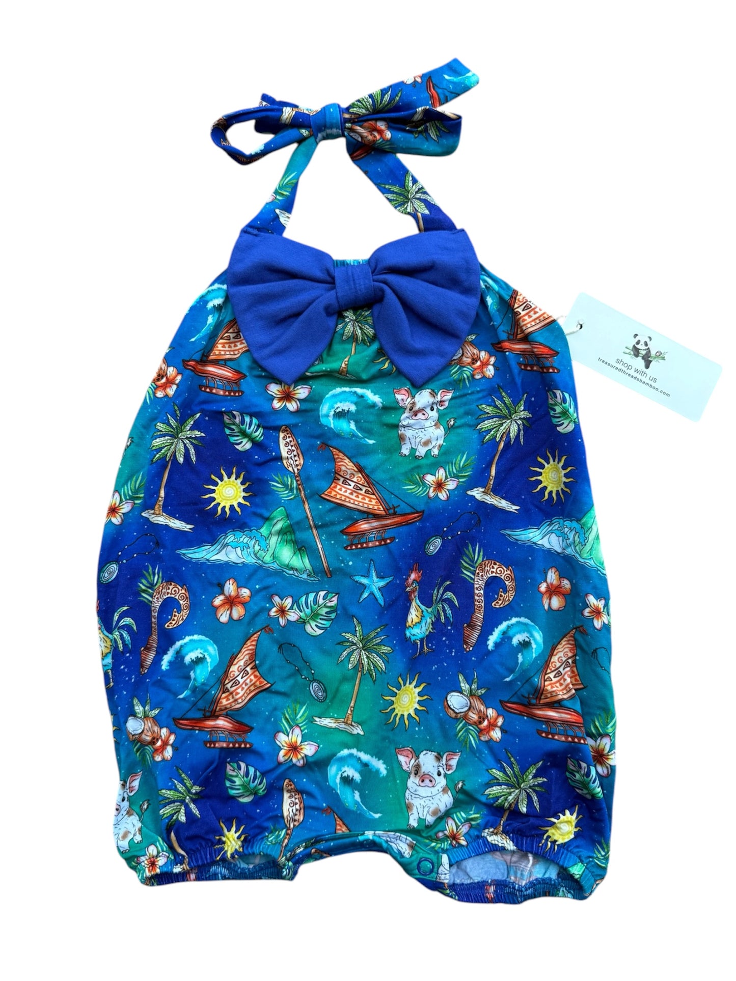 “Oceans Calling” Halter Bubble