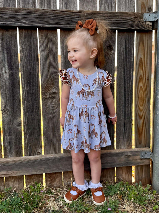“You Bet Giraffe I’m Cute” Bodysuit Twirl