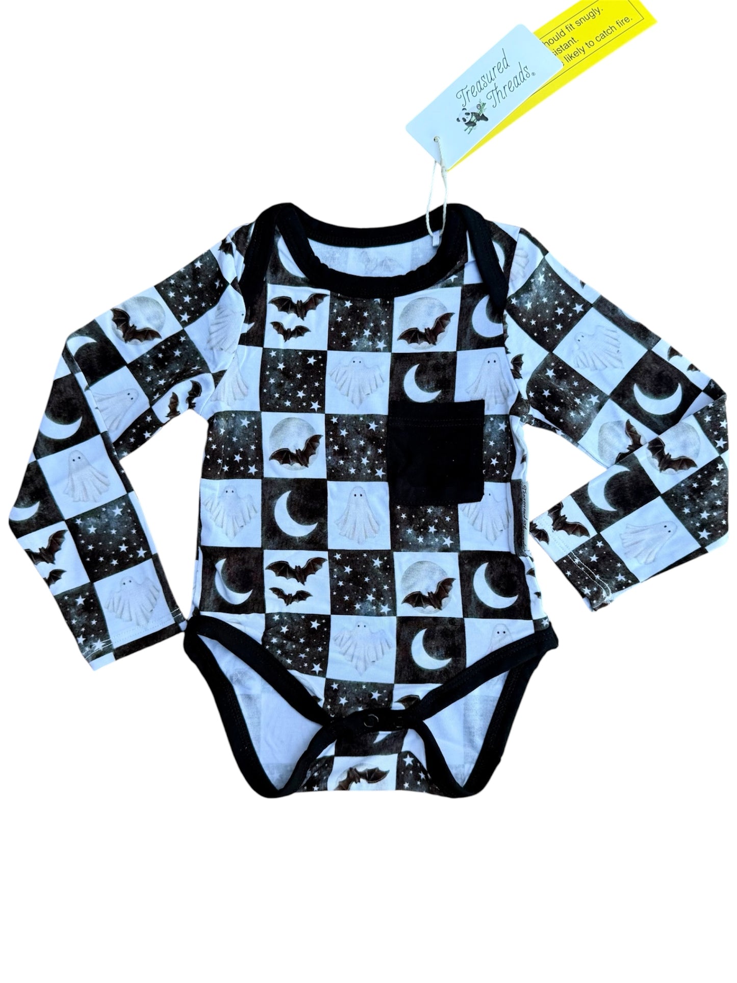 Spooky Starlight Long Sleeved Bodysuit
