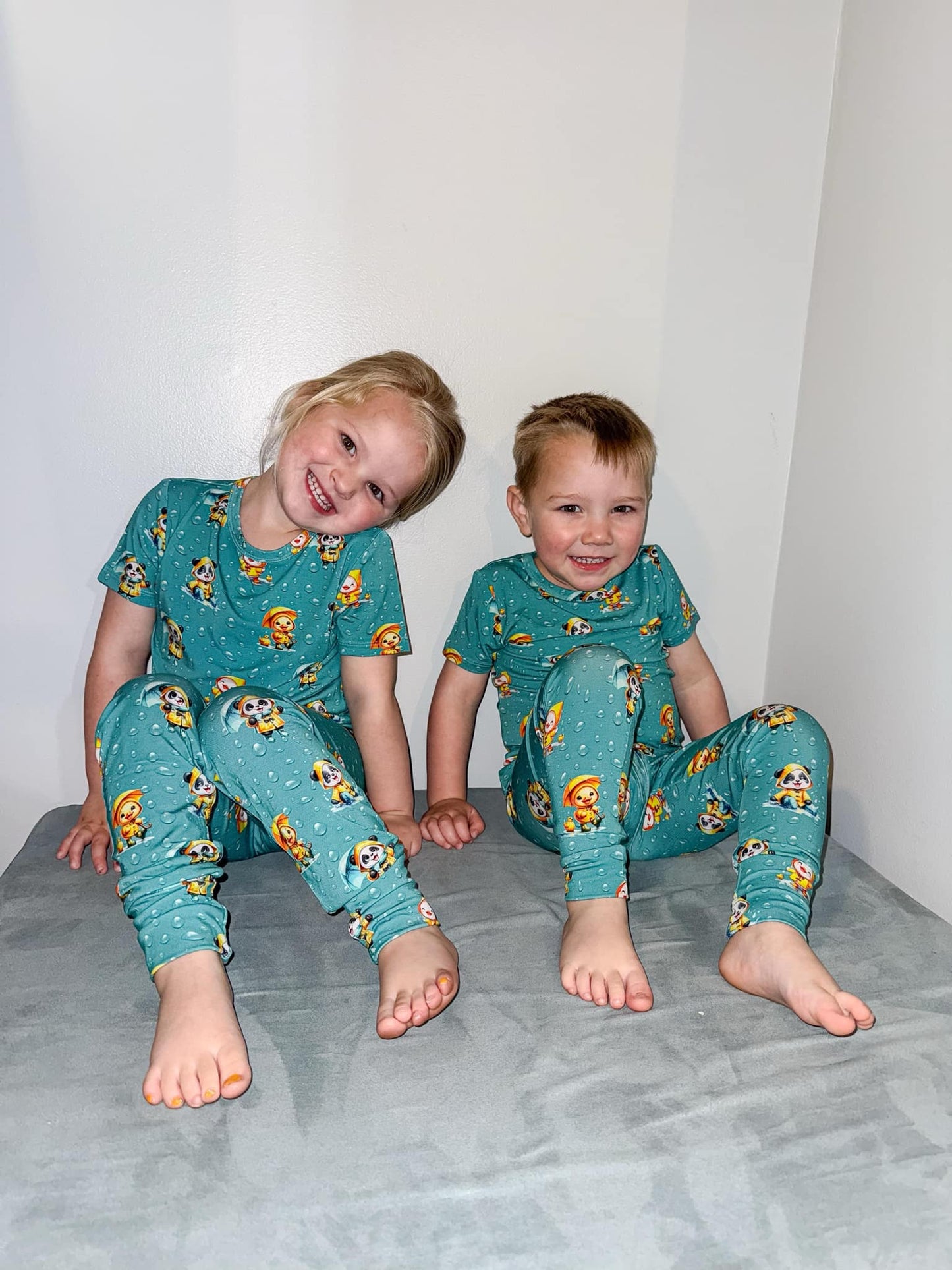 Spring Showers Two-Piece Pajamas