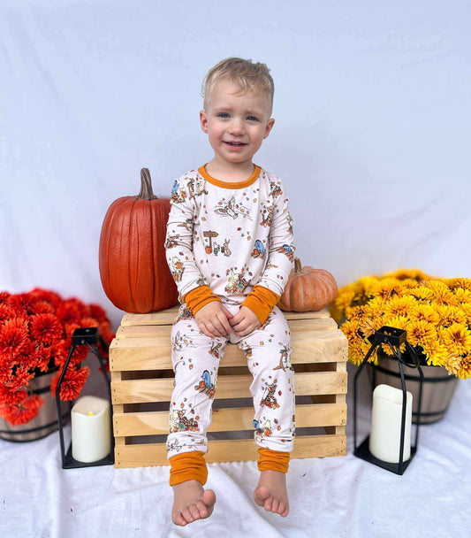 “Fallin’ for Pooh” Two-Piece Pajamas