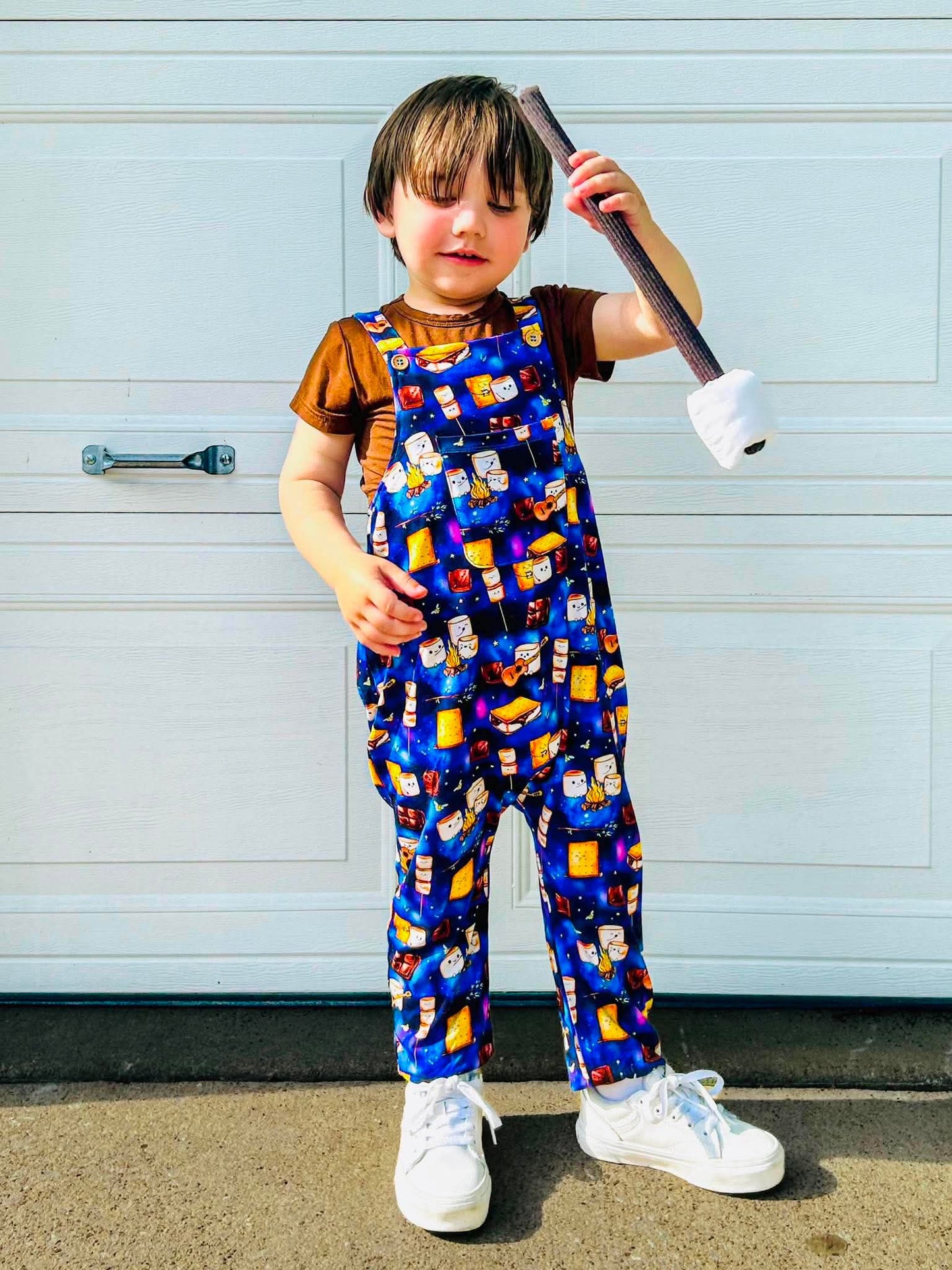 “S’more Summer Nights” (overalls only)