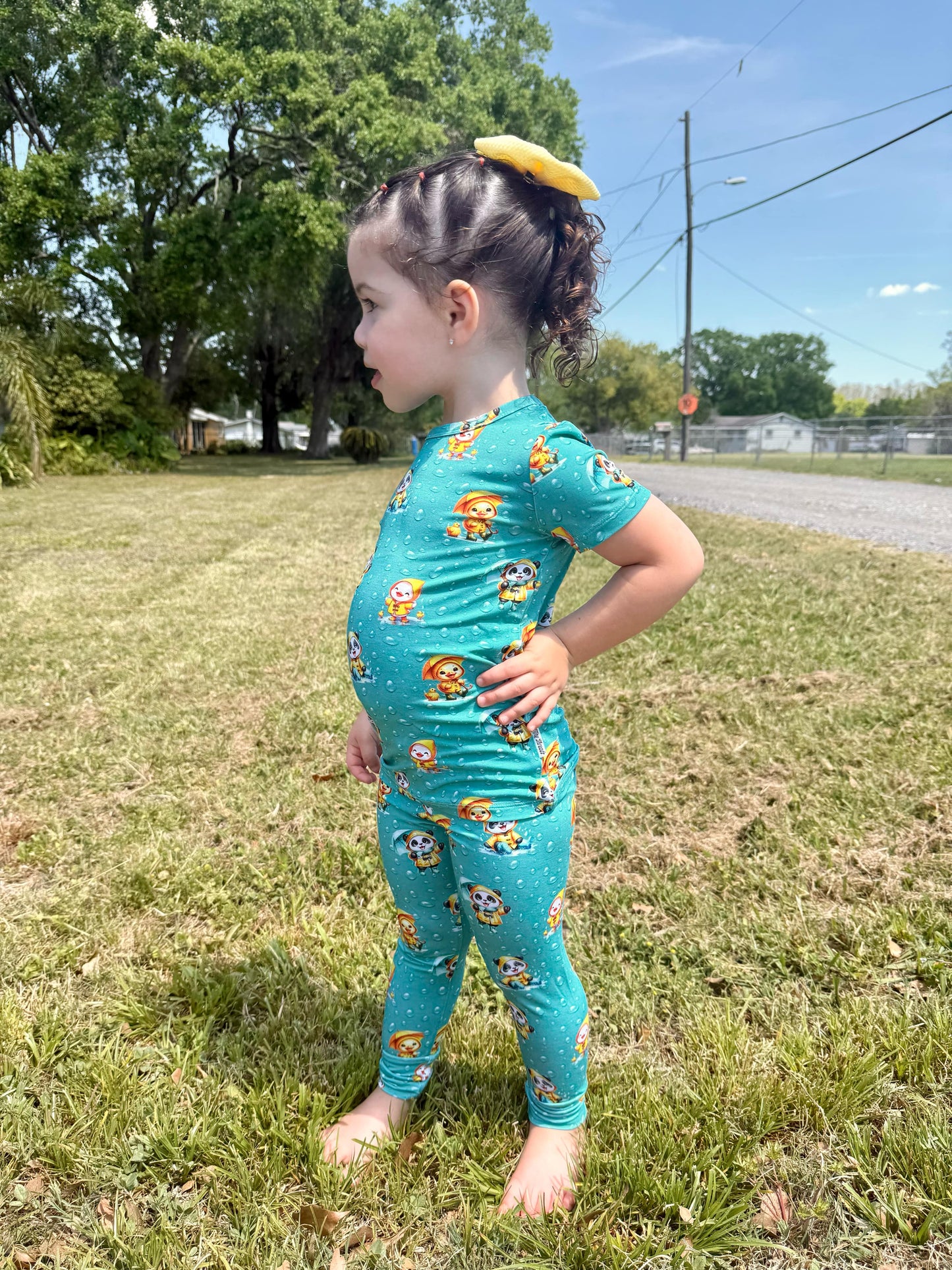 Spring Showers Two-Piece Pajamas